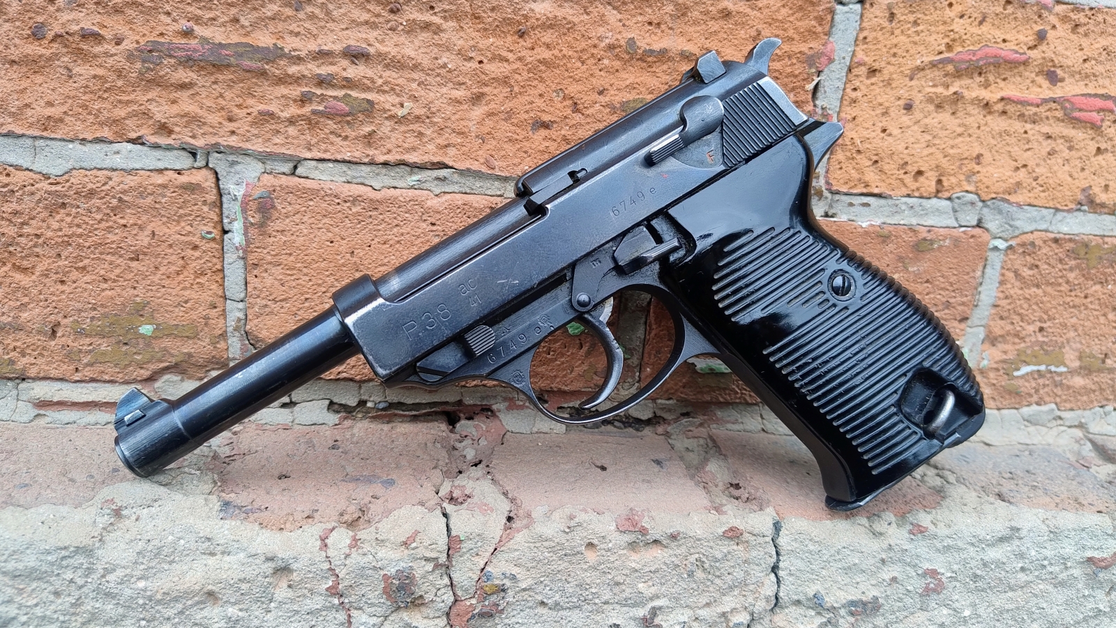 Walther P-38 kal. 9x19 AC41 Zella-Mehlis 1941r