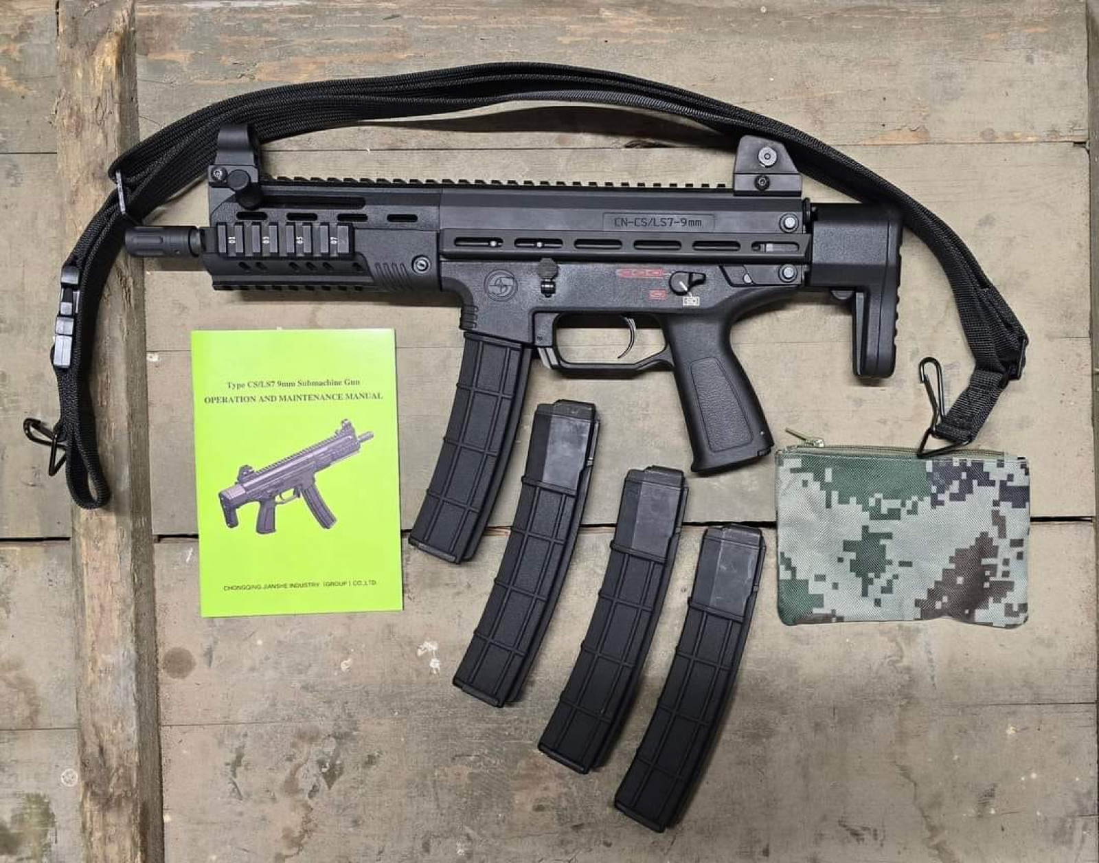 CS/LS7 kal. 9x19 FABRYCZNIE NOWE