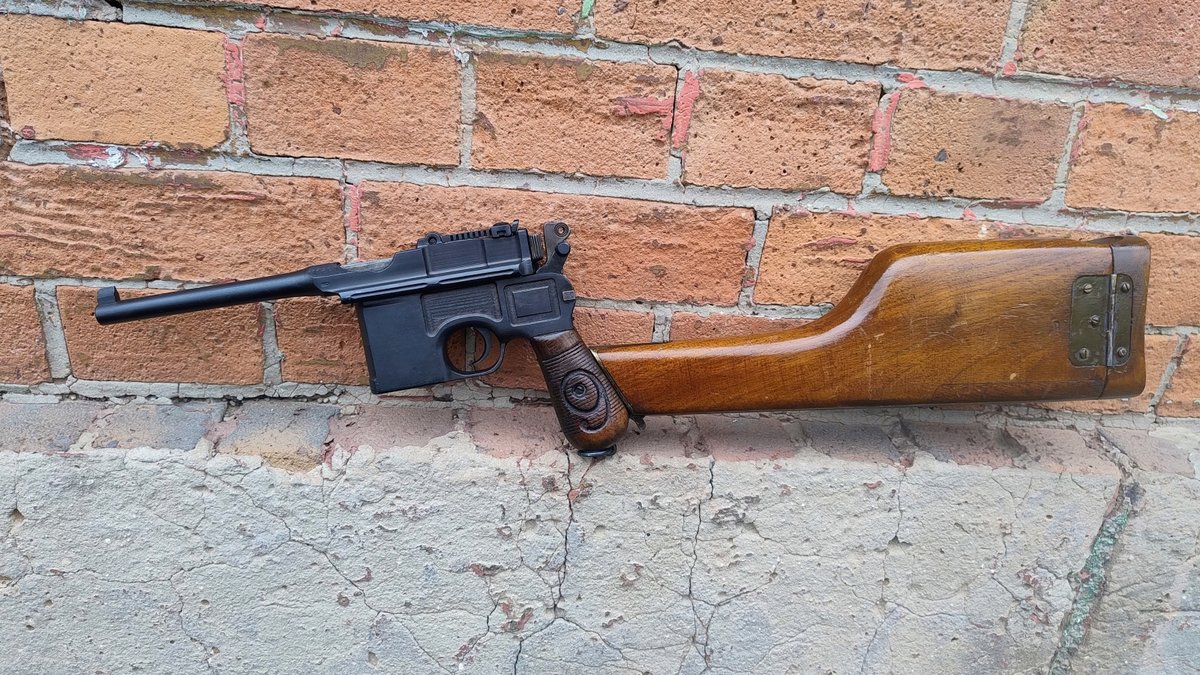 Mauser C96 Rote Neun kal. 9x19 z kaburokolbą