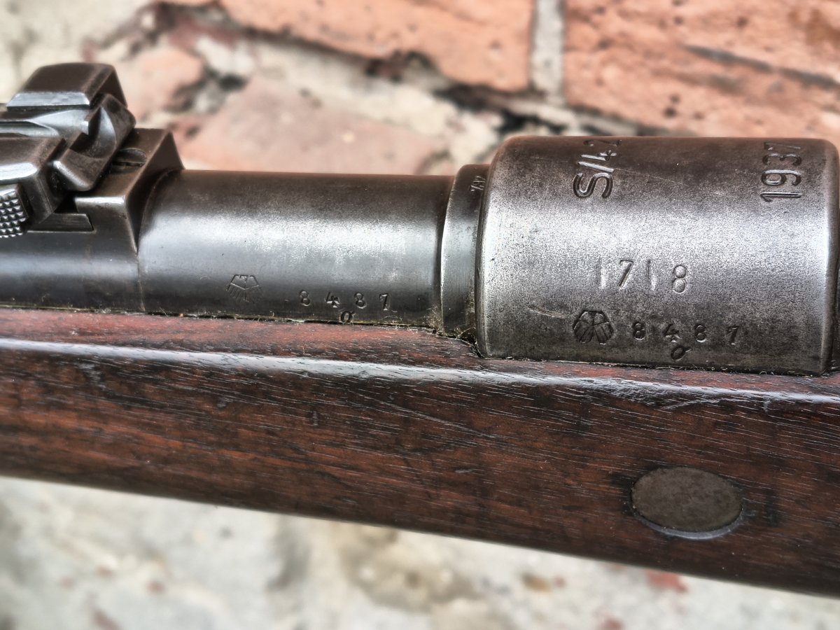 Mauser 98k S/42 1937r PORTUGALIA - ZGODNY!