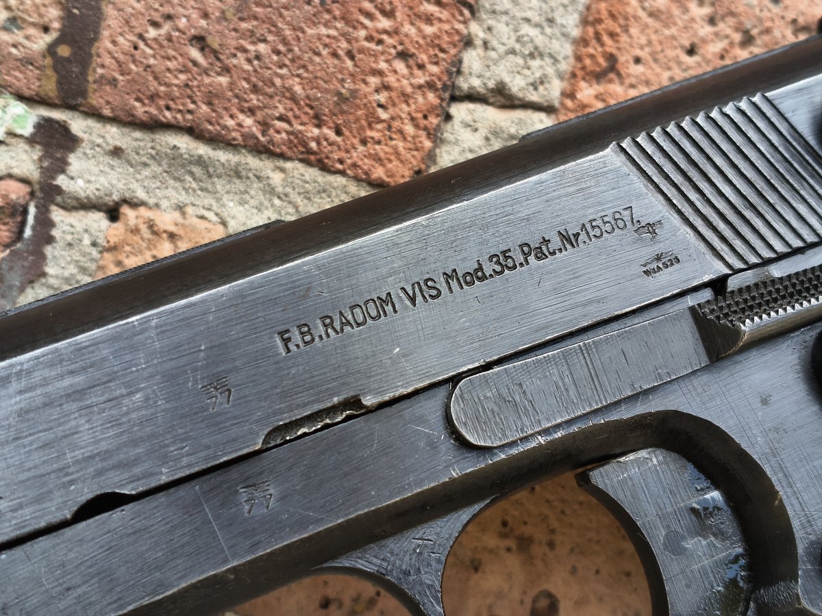 ViS 35 FB Radom P.35(p) kal. 9x19mm przełom 1943/1944r - KOMIS NR 2