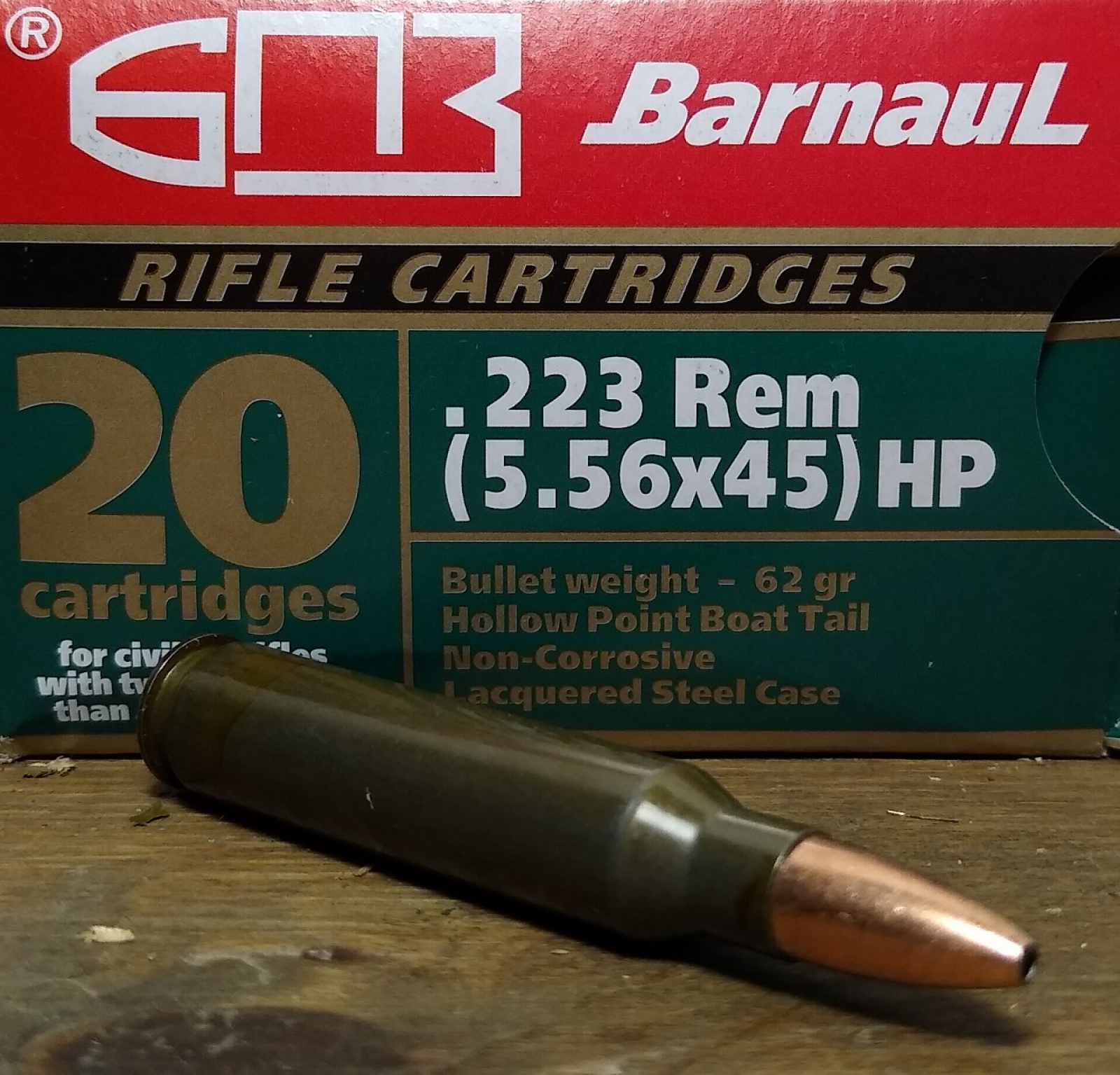 .223 Remington Barnaul HP