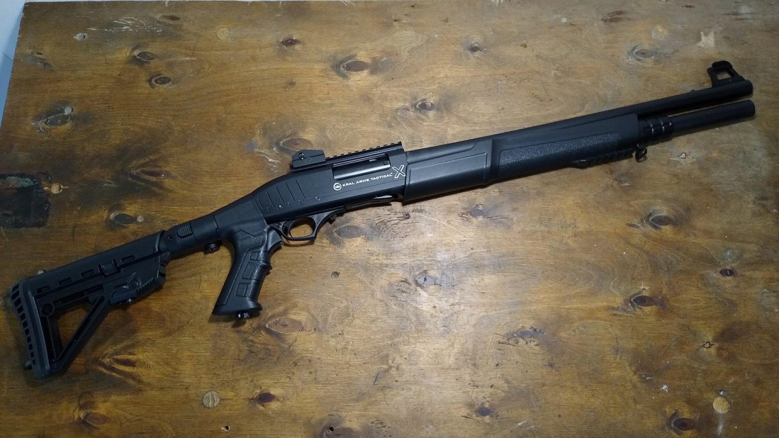 Strzelba Pump Action Kral Arms Tactical X Tactical stock
