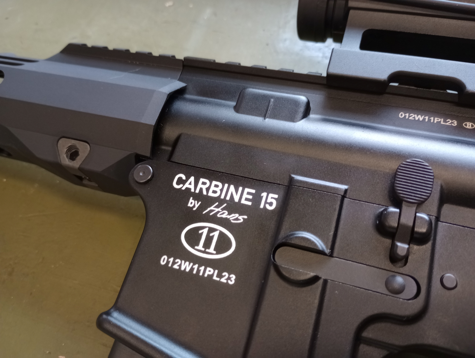Carbine 15 by Hans kal. 223 Rem/5,56x45 lufa 14,5 cala