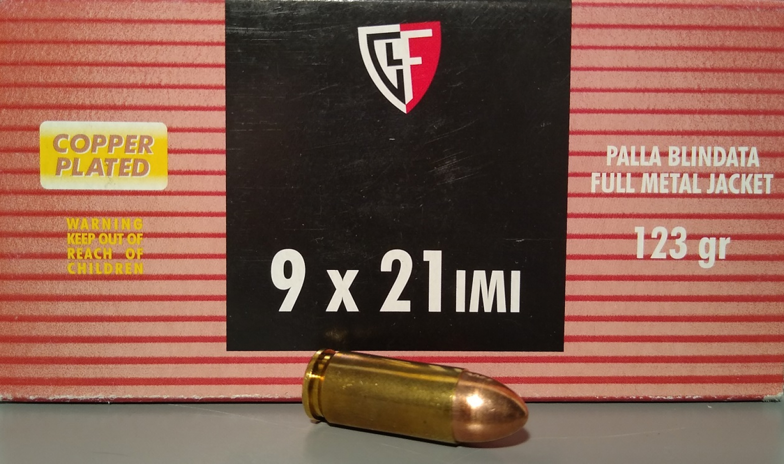 9x21 IMI Fiocchi FMJ