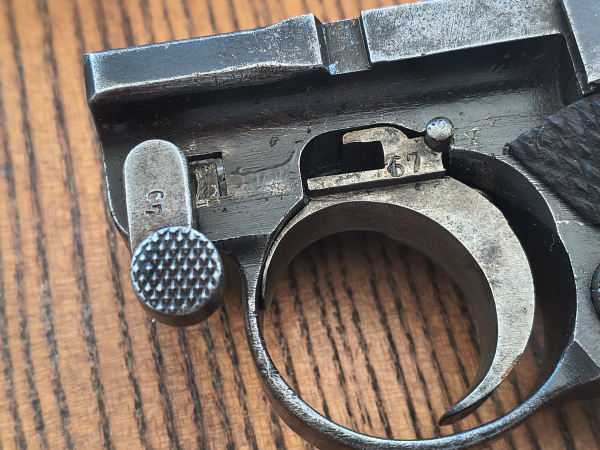 Luger P08 Lange (Artillerie) 9x19 DWM 1917 zgodny - KOMIS