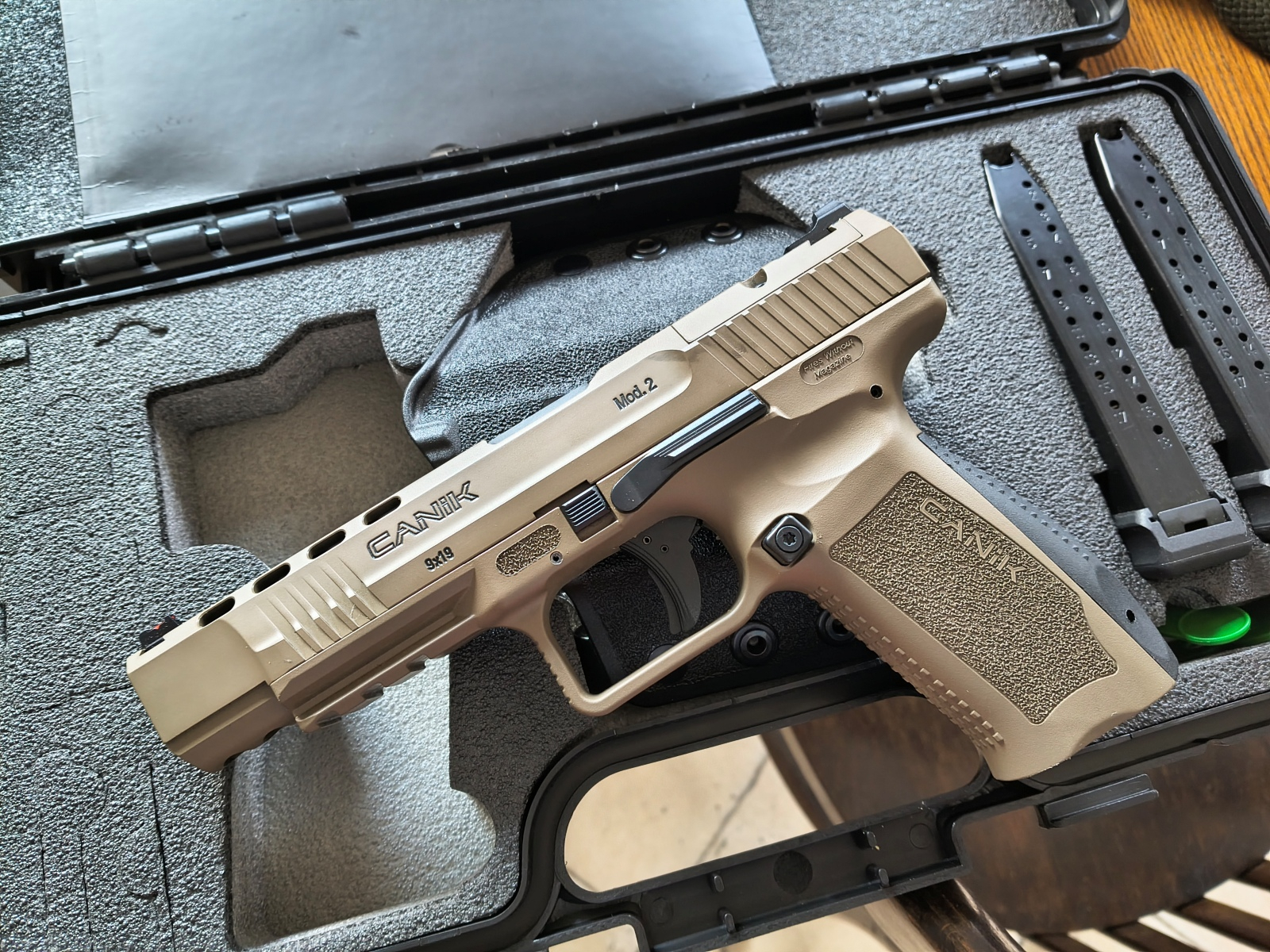 Canik TP9 SFX MOD. 2, Patriot Brown 9x19 - KOMIS