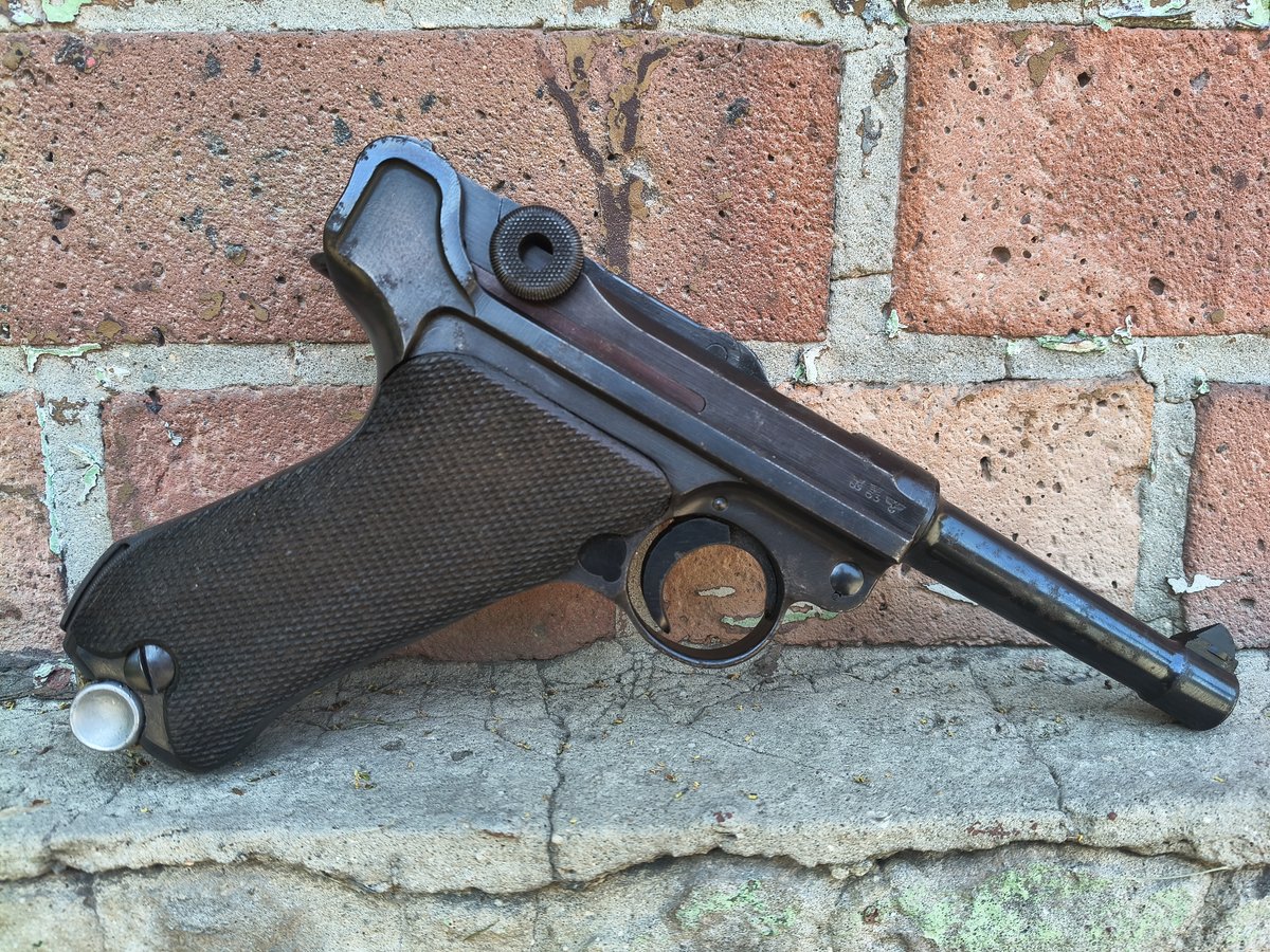 Luger P08 kal. 9x19 Mauser 42 1939r zgodny magazynek- KOMIS
