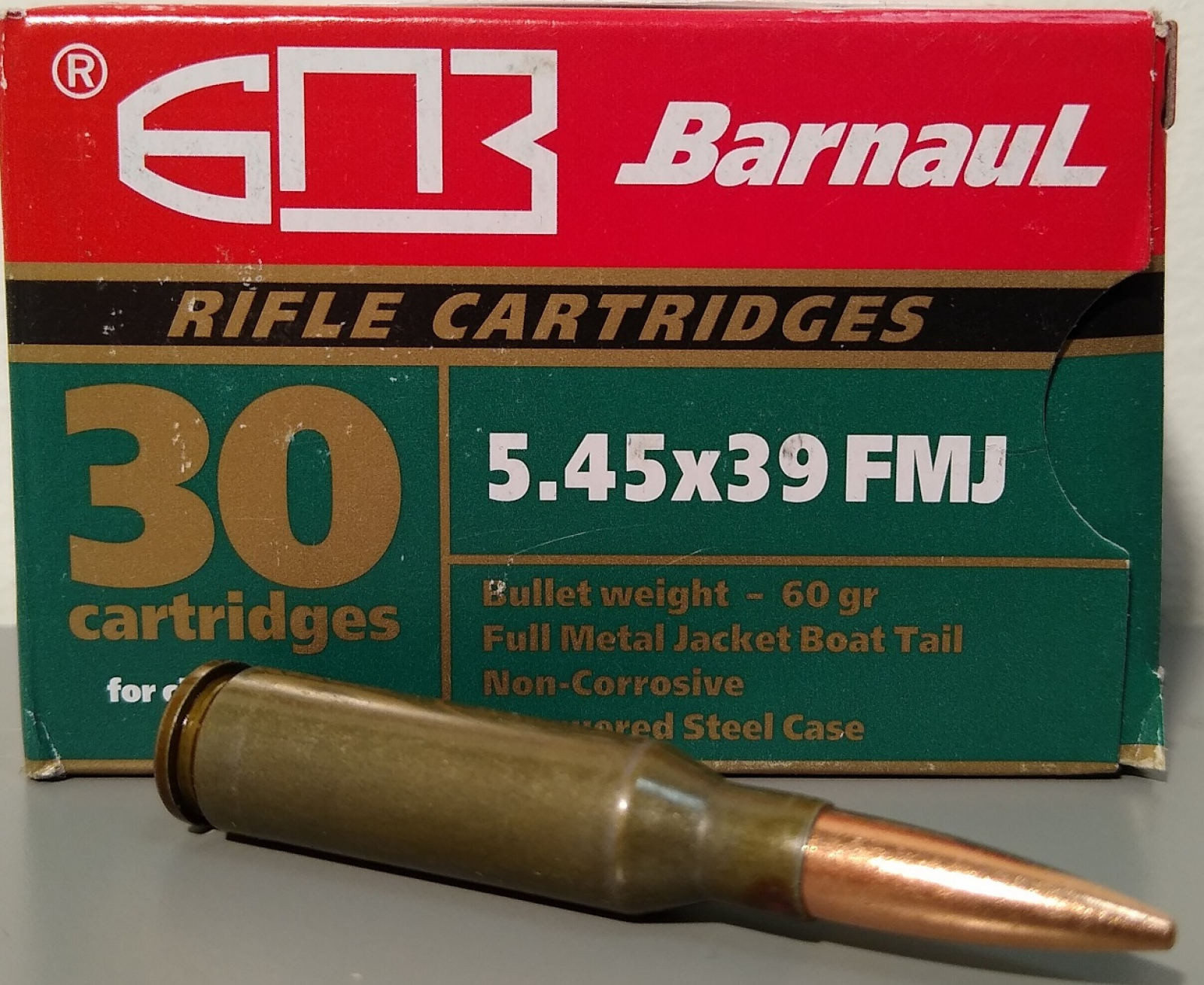 5,45x39 FMJ Barnaul
