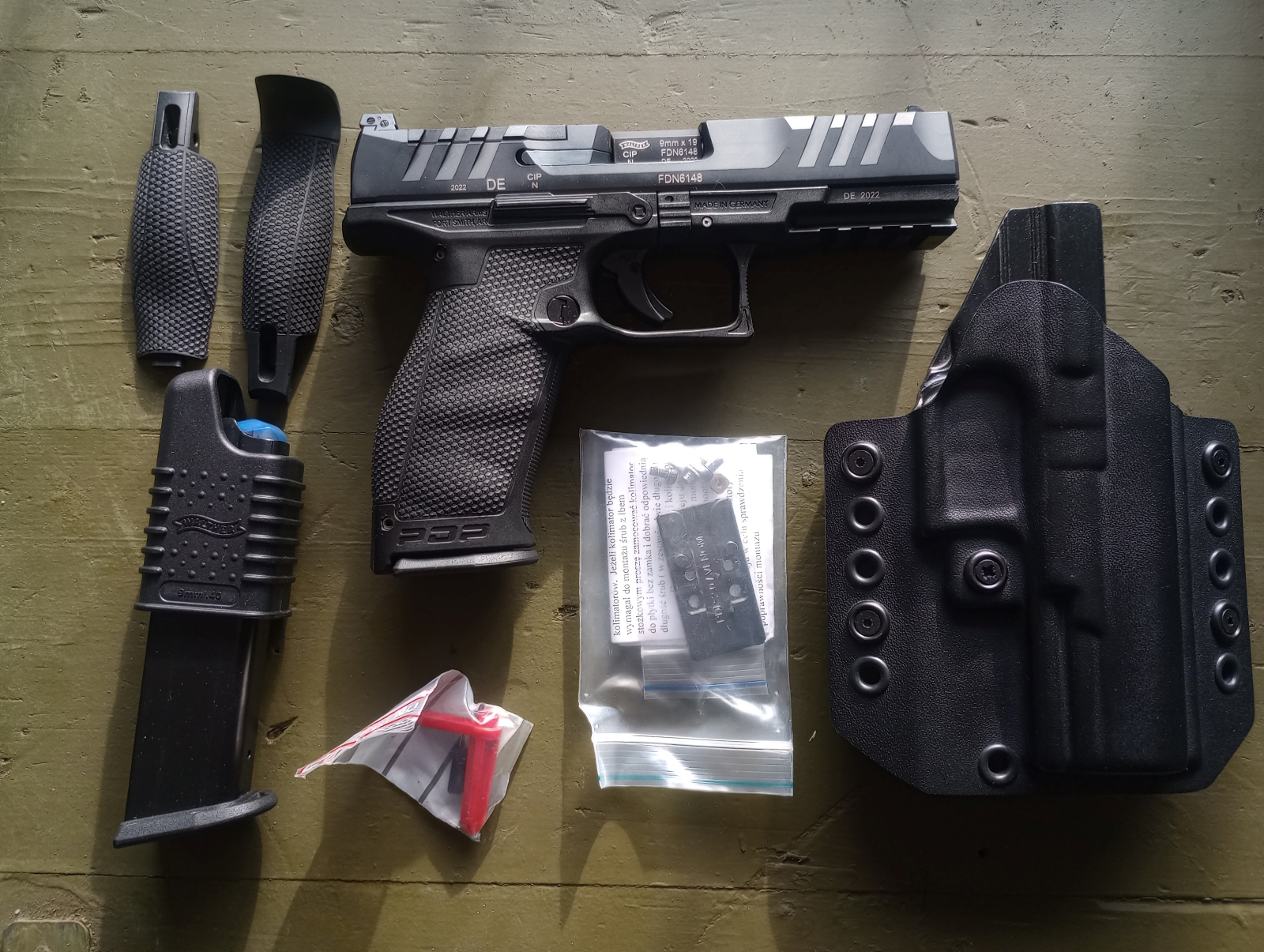Walther PDP 4,5" OR INT kal. 9x19
