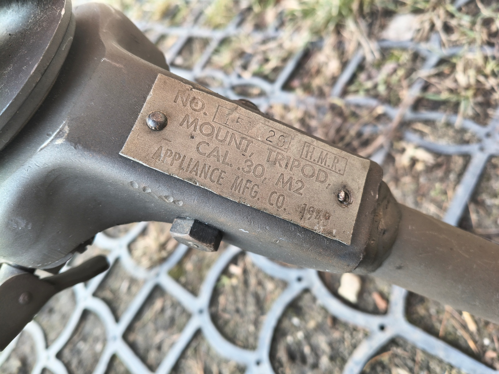 Browning M1919A4 1943/1944r z lawetą M2 - PROMOCJA PANI Z EWIDENCJI (BYŁO 35.000)