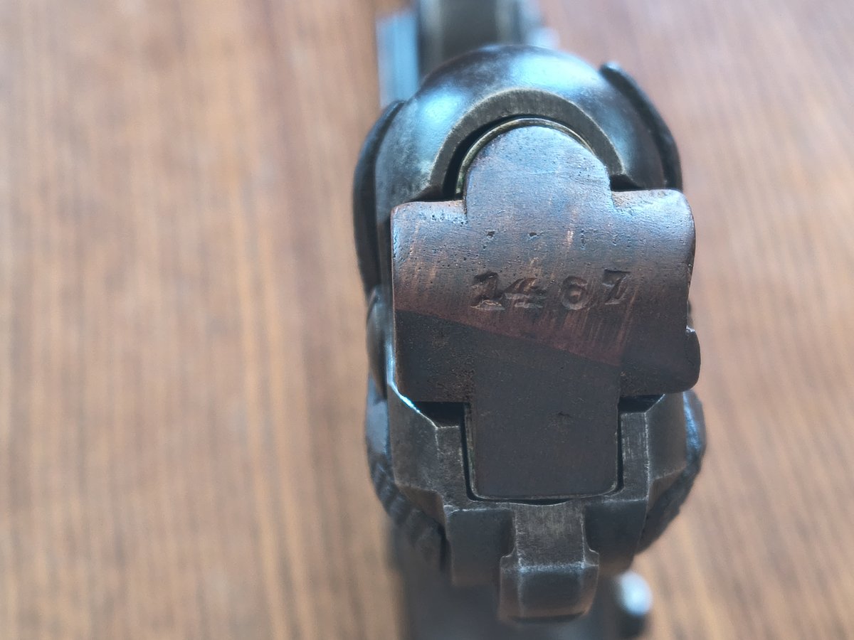 Luger P08 Lange (Artillerie) 9x19 DWM 1917 zgodny - KOMIS