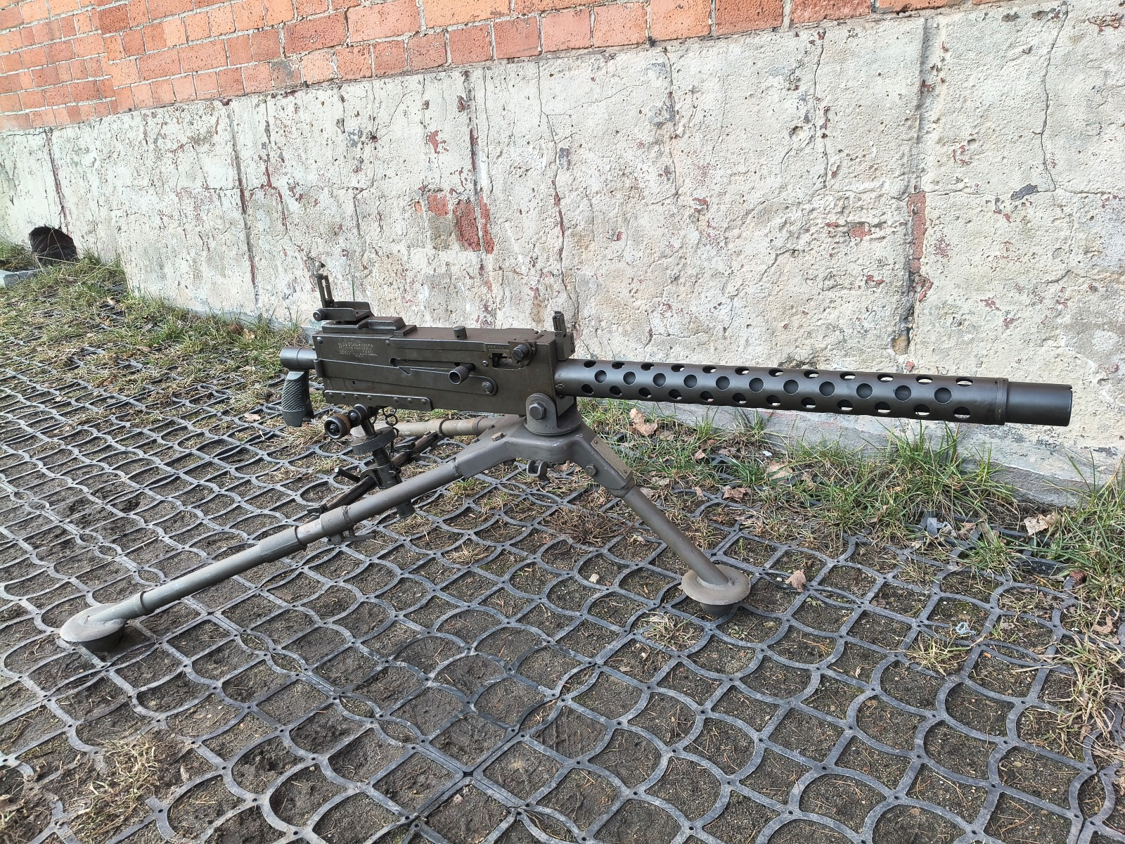 Browning M1919A4 1943/1944r z lawetą M2 - PROMOCJA PANI Z EWIDENCJI (BYŁO 35.000)
