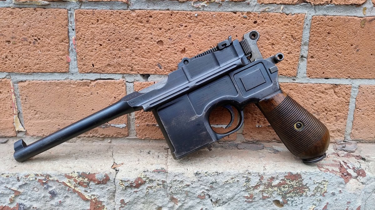 Mauser C96 kal. 7,63 Mauser ze zgodną kaburokolbą - KOMIS