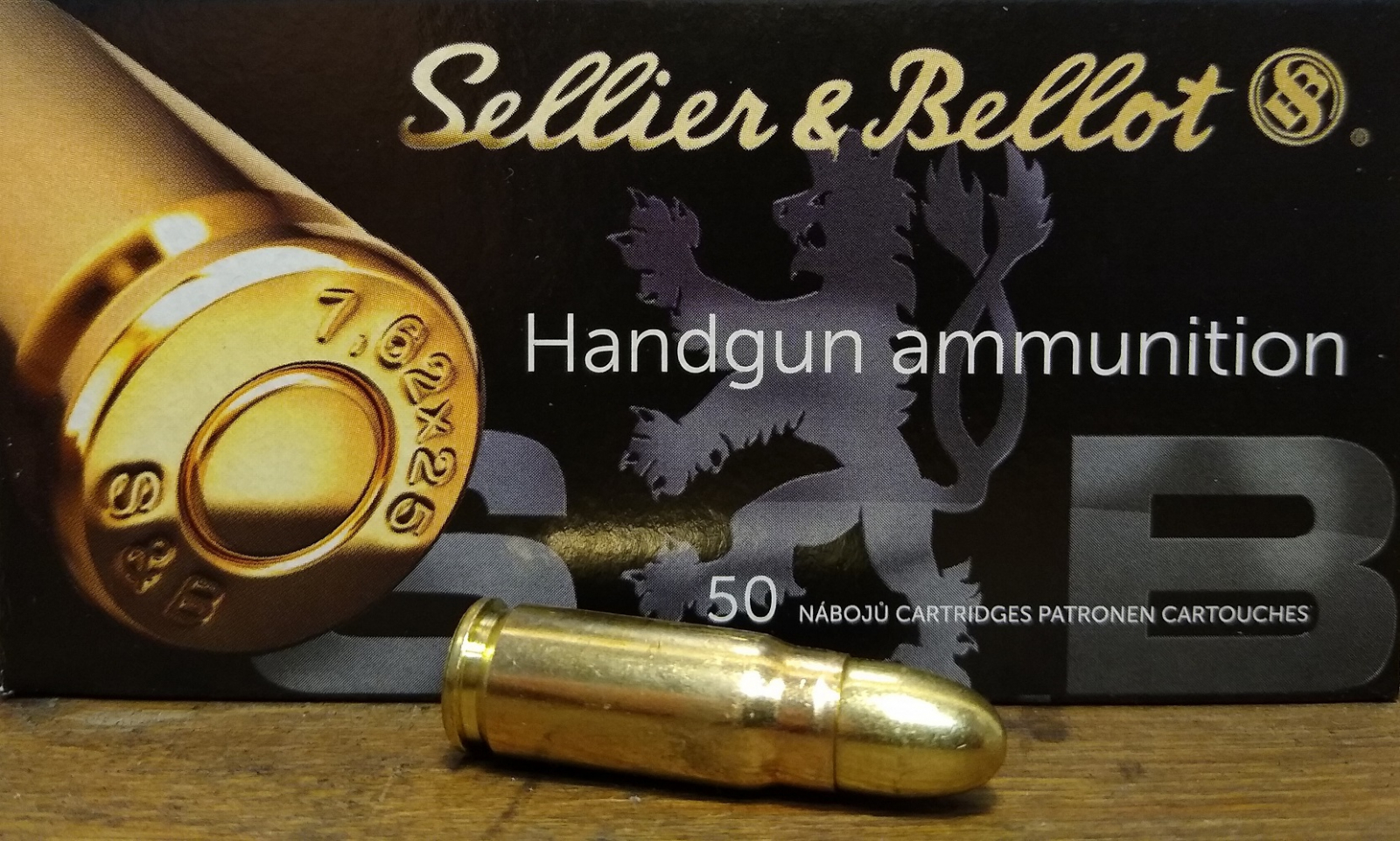 7,62x25 TT FMJ S&B