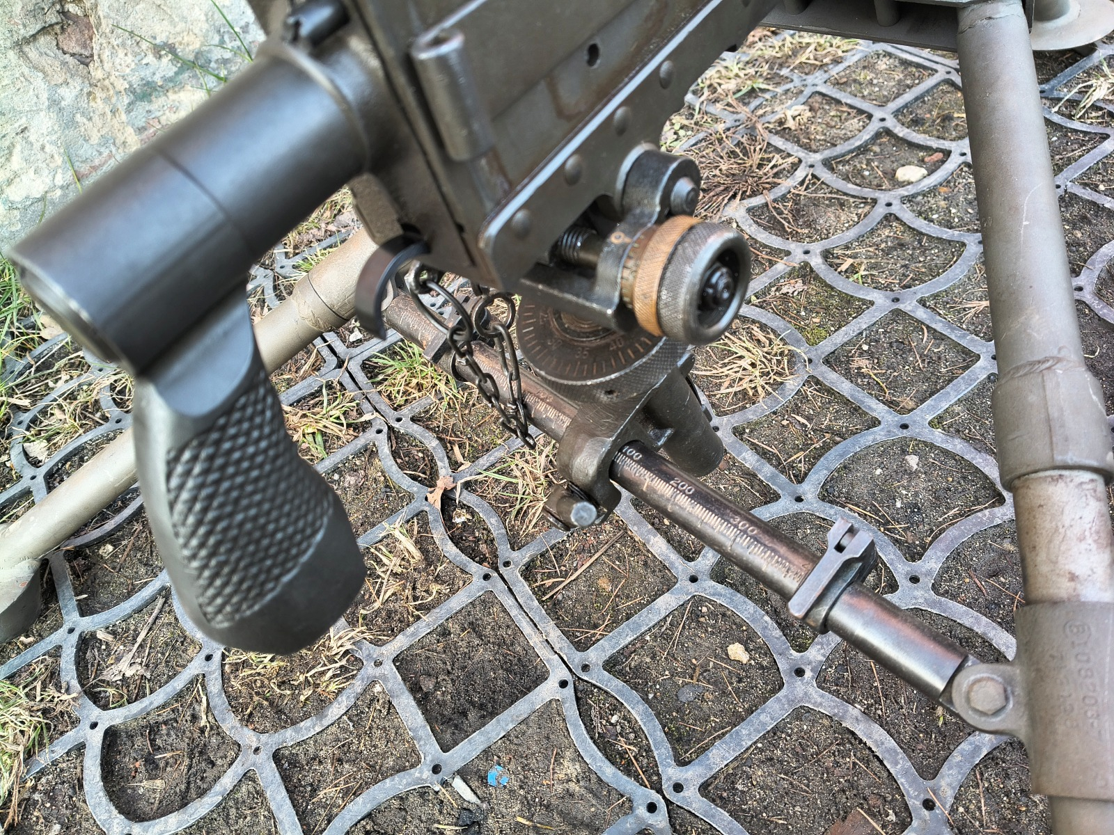 Browning M1919A4 1943/1944r z lawetą M2 - PROMOCJA PANI Z EWIDENCJI (BYŁO 35.000)