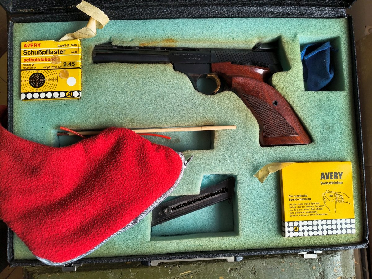 Browning FN 150 kal. 22LR 1969r z walizką i akcesoriami - KOMIS -