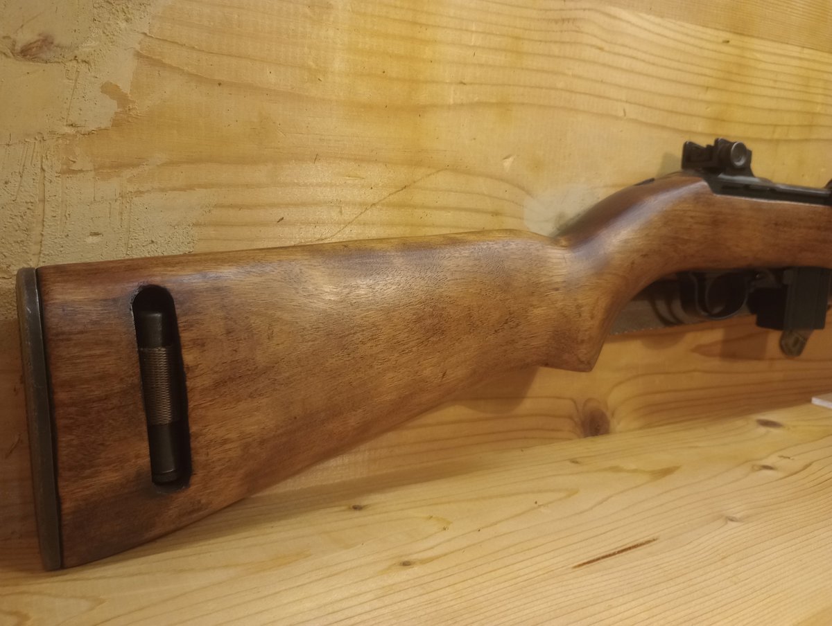 M1 Carbine - przepiękne drewno pasek i oliwiarka!