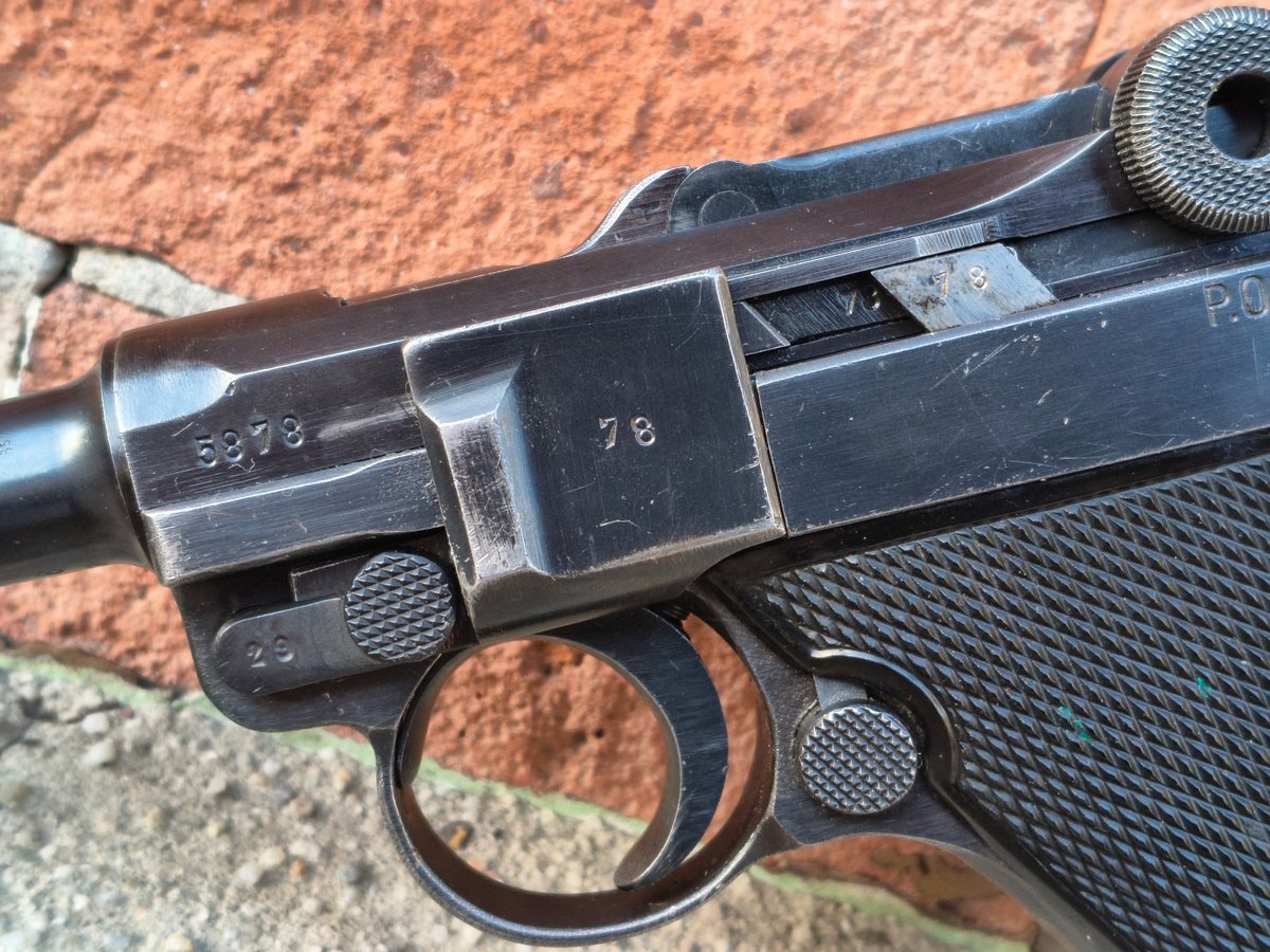 Luger P08 9x19 byf 41 Mauser 1941 "Czarna Wdowa) 5878