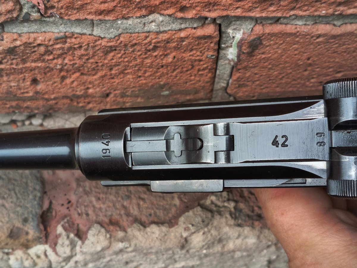 Luger P08 kal. 9x19 Mauser 42 1940r zgodny 1289R