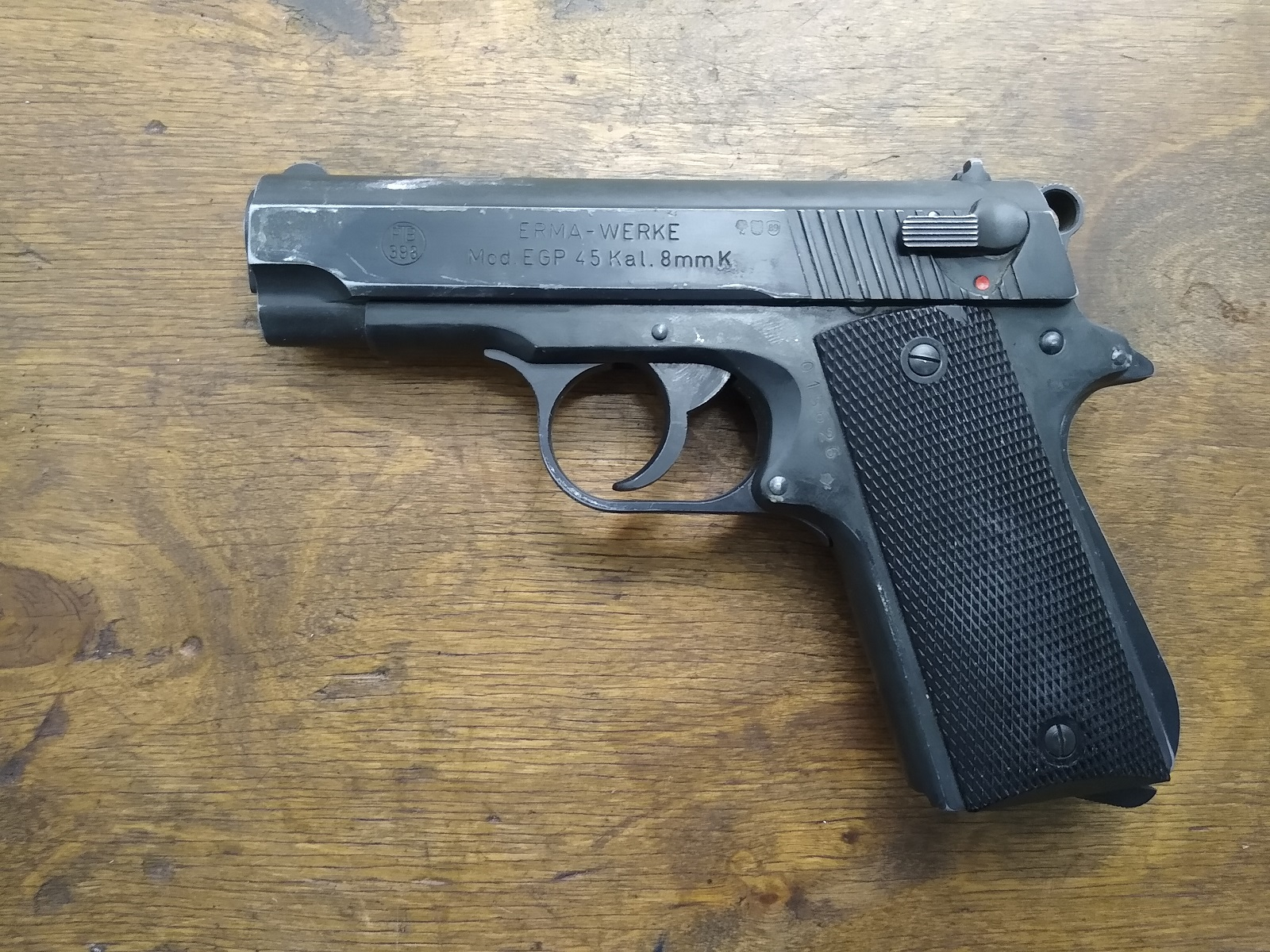 ERMA EGP 45 kal. 8mm Knall