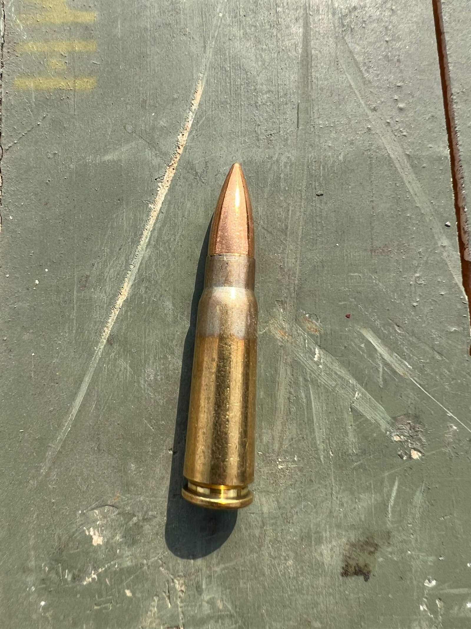 7,62x39 FMJ MOSIĘŻNA BEZ RDZENIA