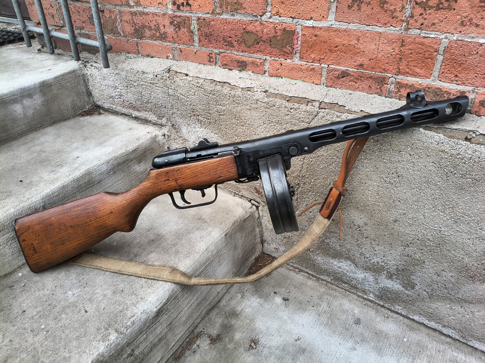 PPSz 41 7,62x25mm 1944r - STARE DEKO PCU CLK KGP - KOMIS