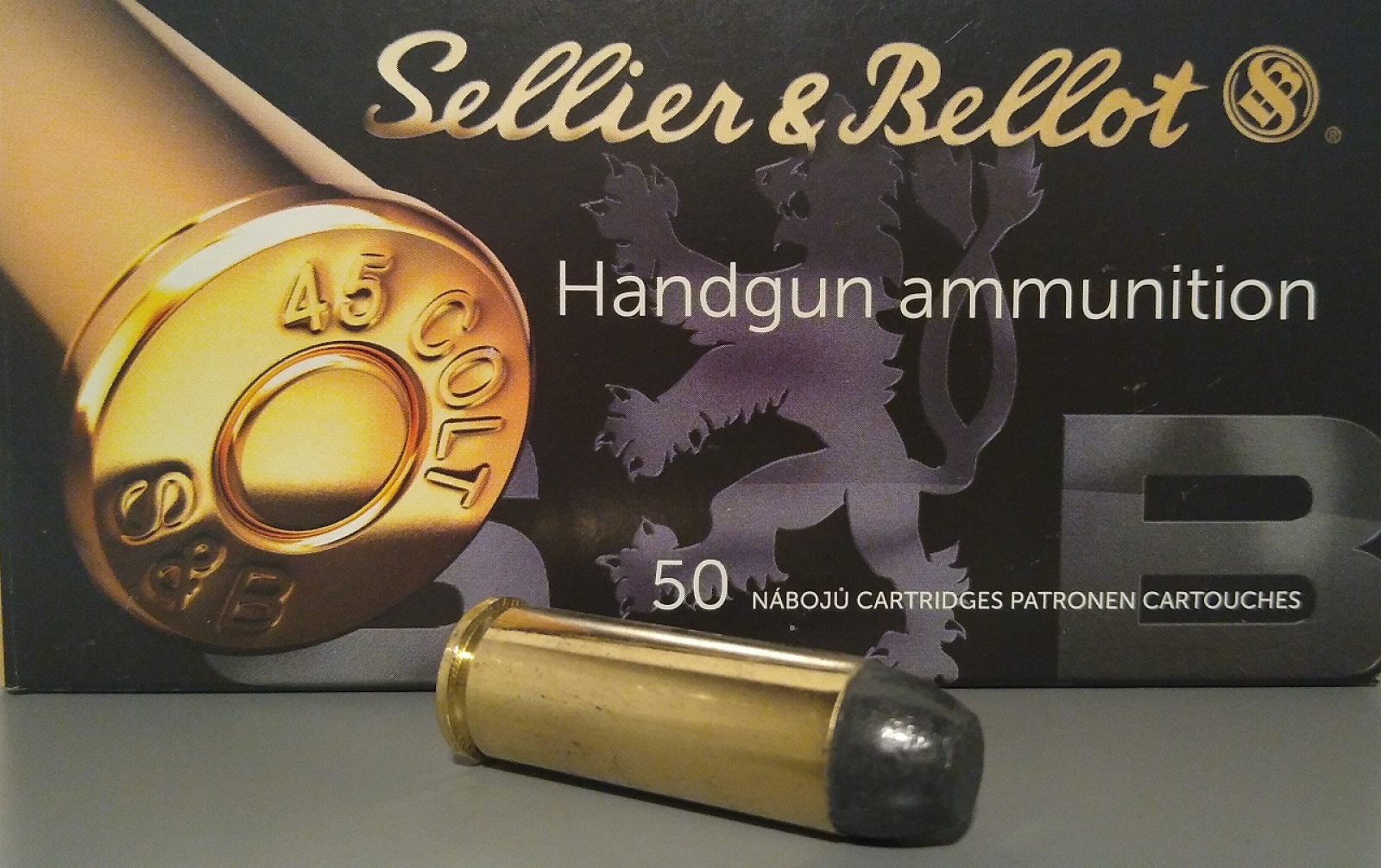 .45 Long Colt LFN S&B