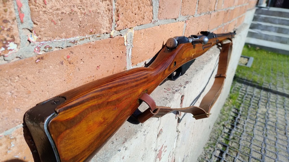 Mosin 91/30 kal. 7,62x54R 1939r z pasem i amunicją - KOMIS