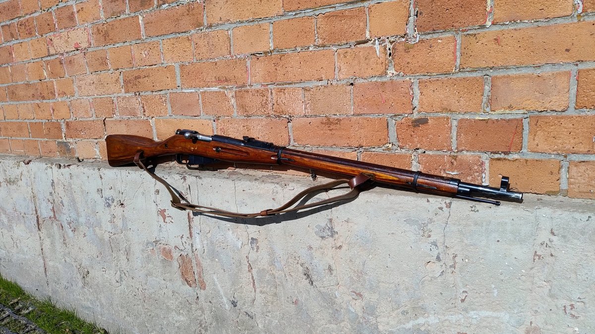 Mosin 91/30 kal. 7,62x54R 1939r z pasem i amunicją - KOMIS