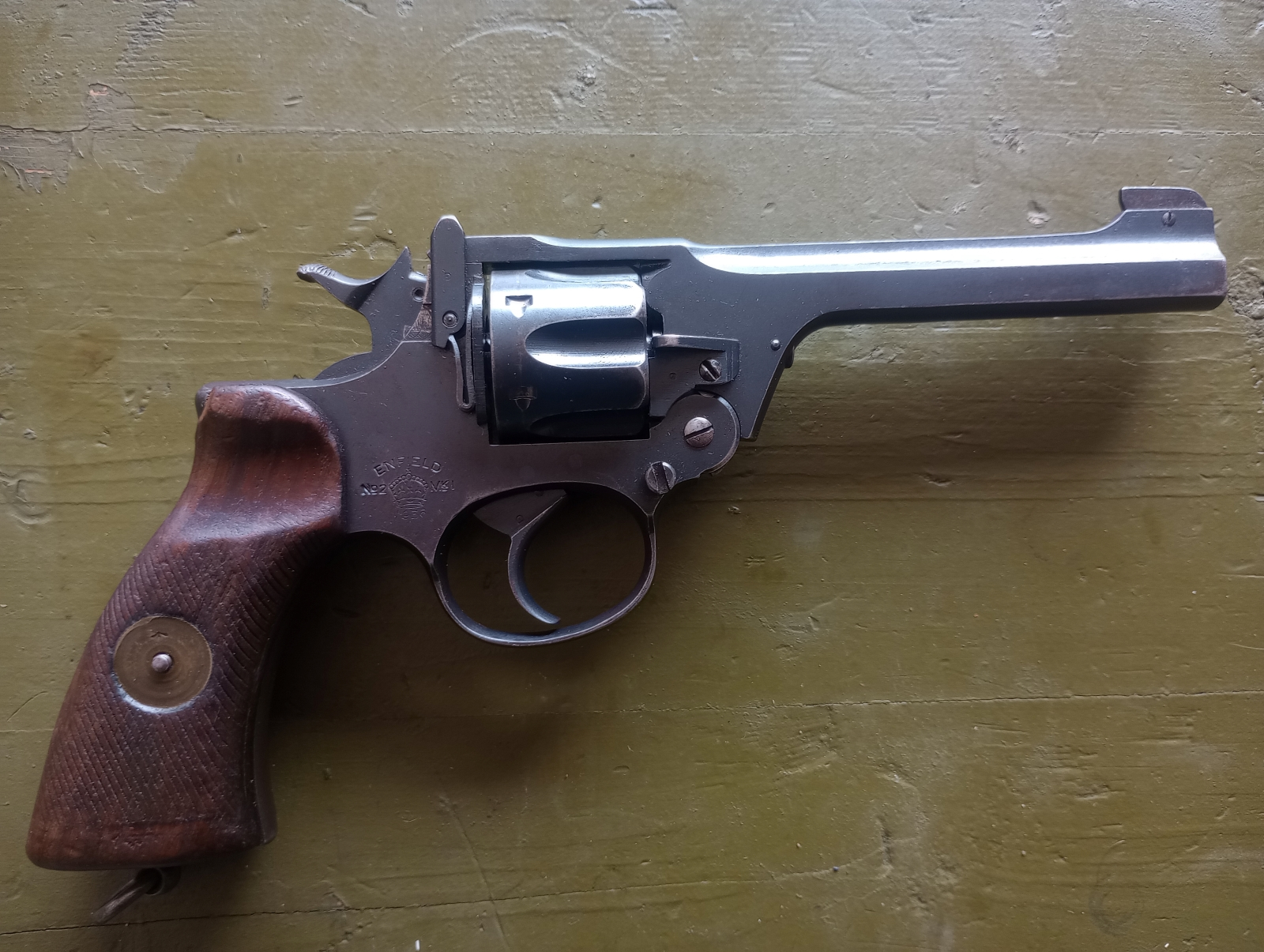 Enfield No2 Mark 1 kal. 38 S&W 1936r