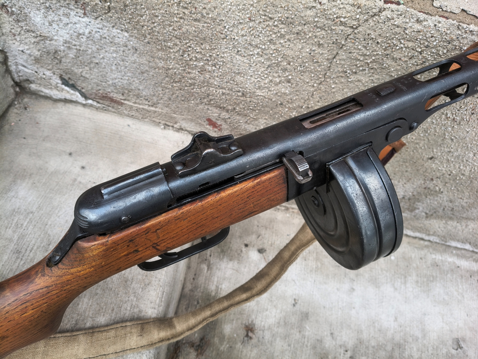 PPSz 41 7,62x25mm 1944r - STARE DEKO PCU CLK KGP - KOMIS