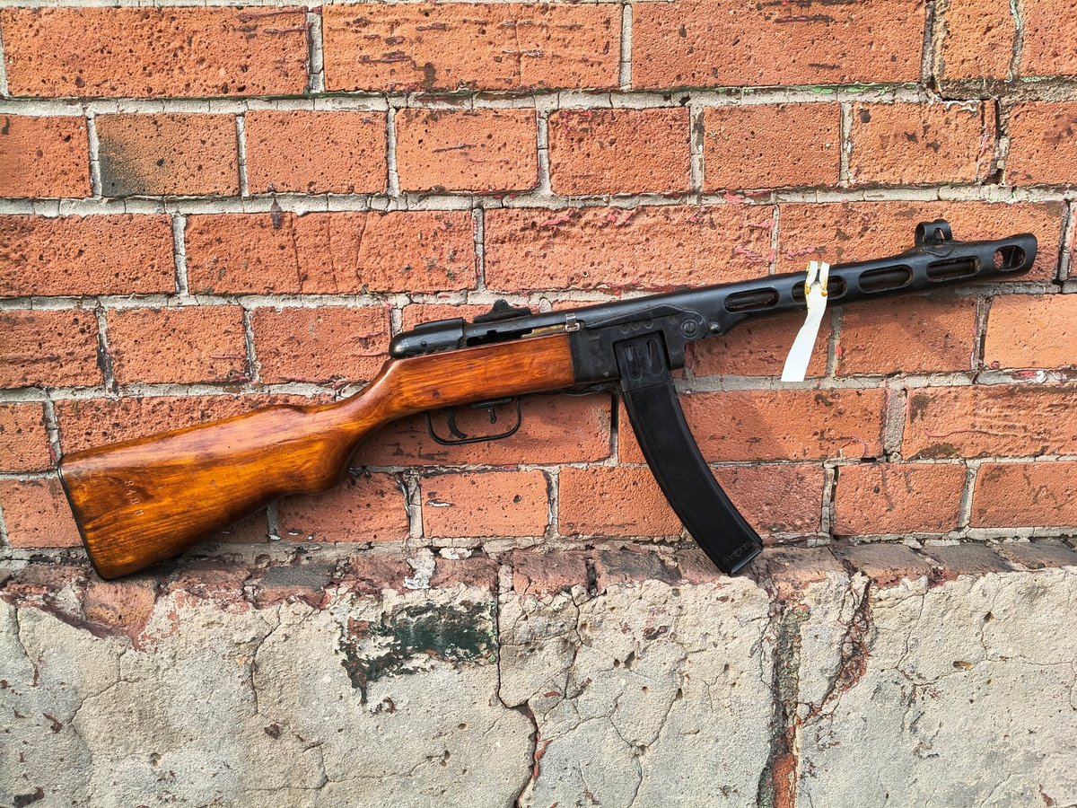 PPSz 41 kal. 7,62x25 ZiS 1945r - NIEUŻYWANA, FABRYCZNIE ZGODNA 8488 full albo semi