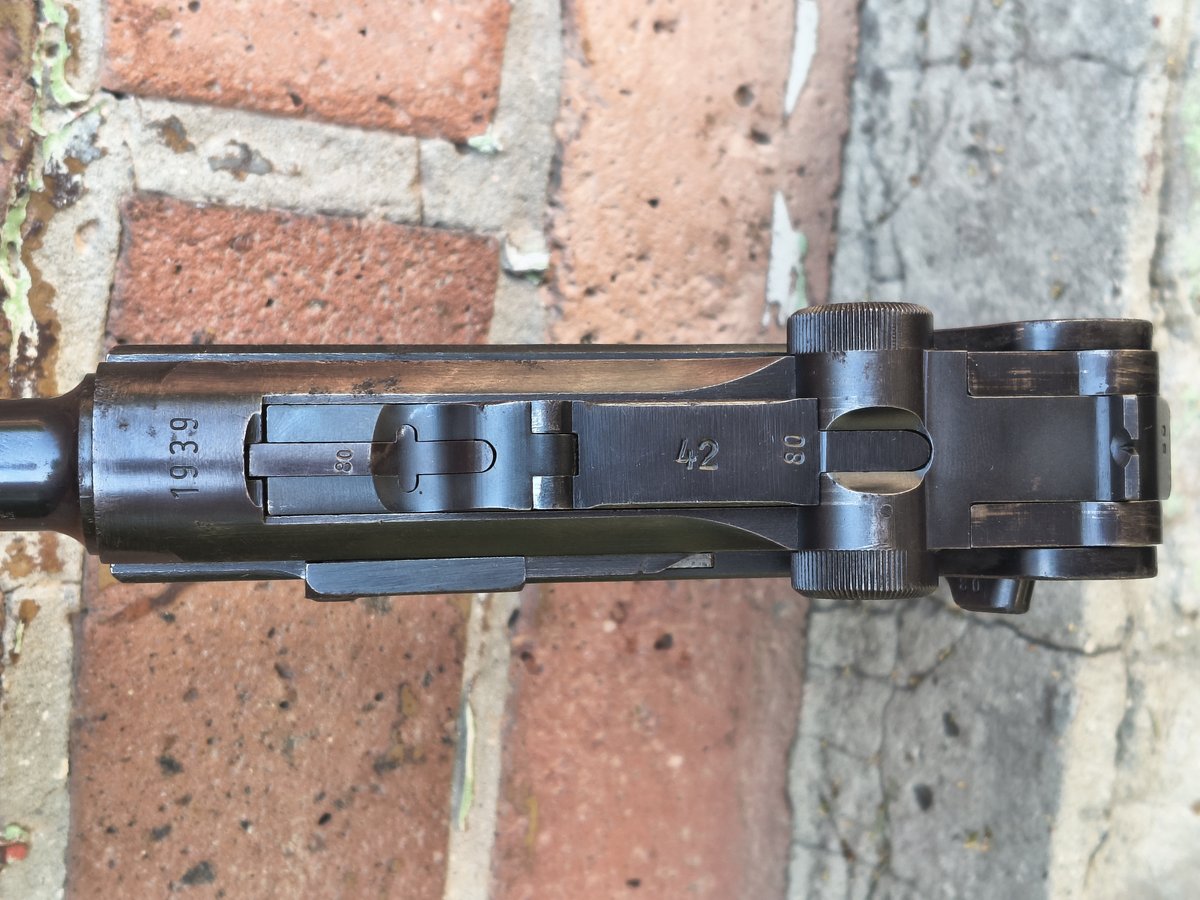 Luger P08 kal. 9x19 Mauser 42 1939r zgodny magazynek- KOMIS
