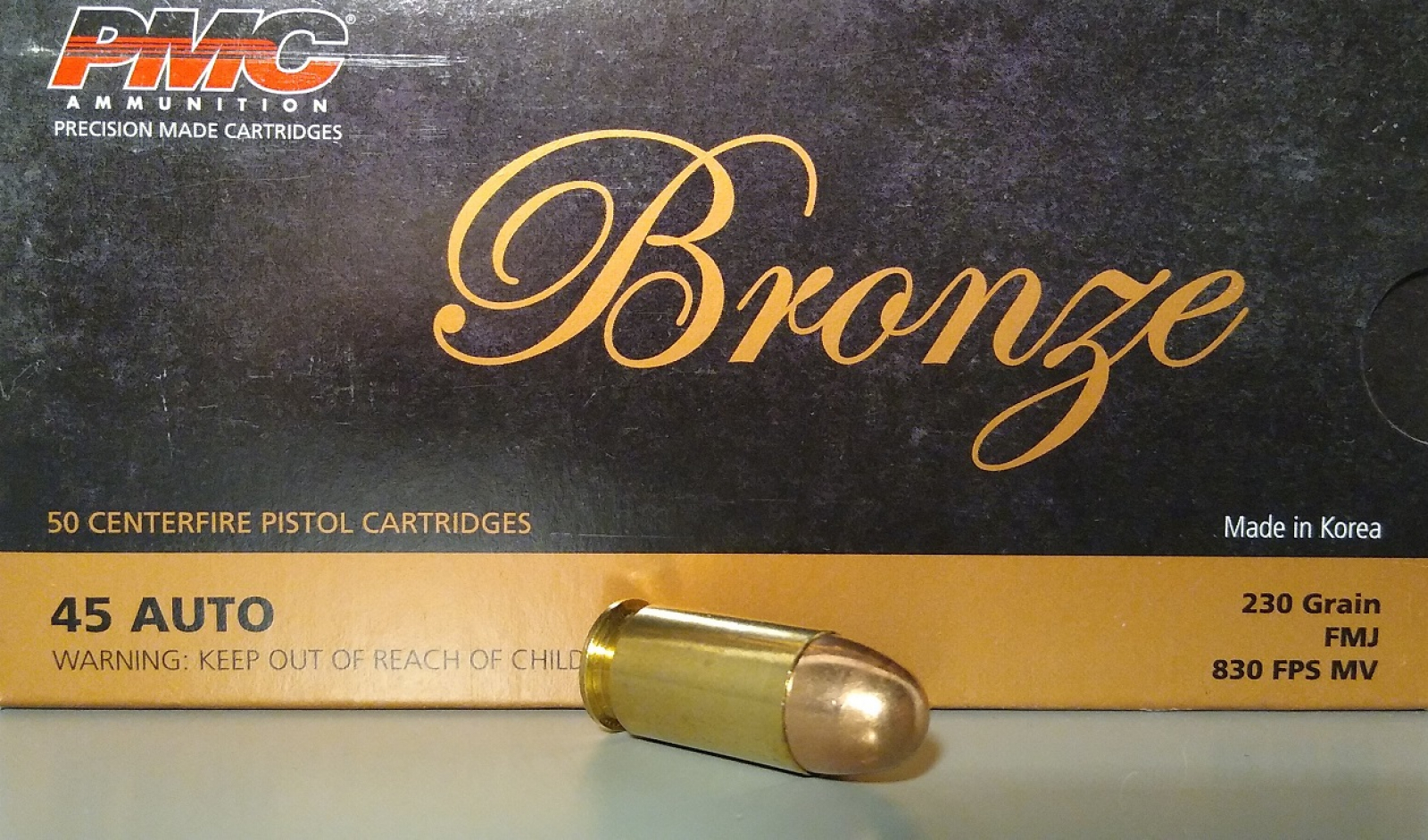 45 Auto ACP PMC FMJ
