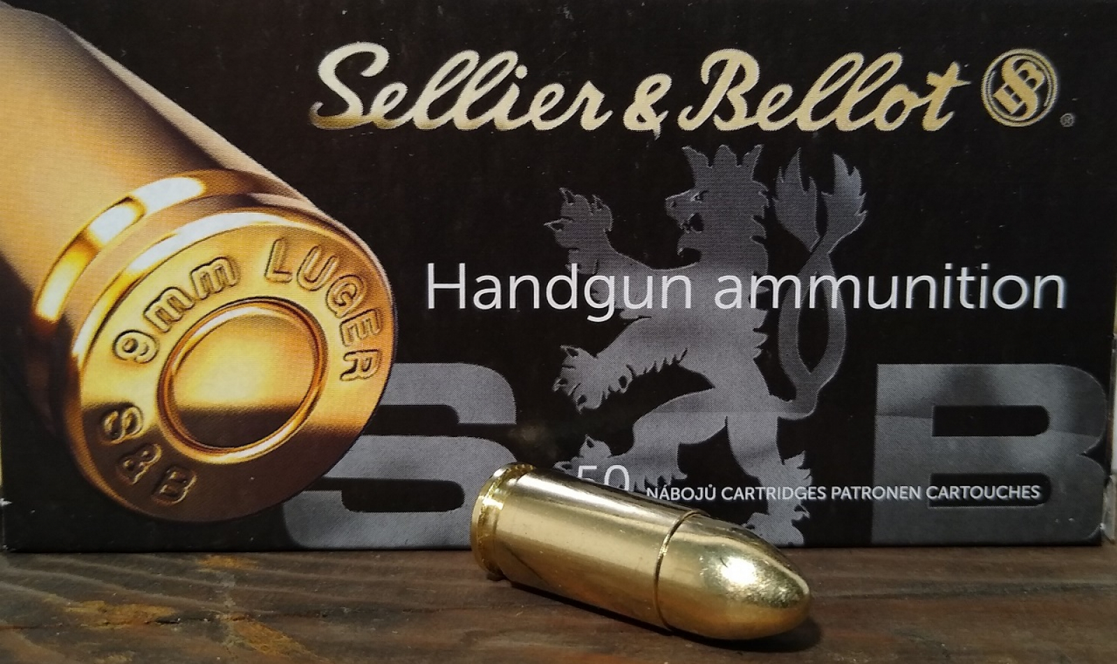 S&B 9x19 FMJ 9,7g Subsonic