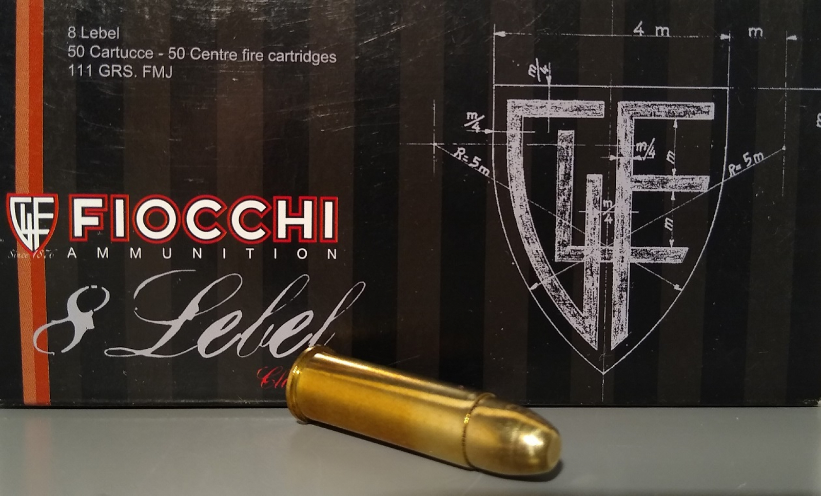 8 mm Lebel Fiocchi FMJ