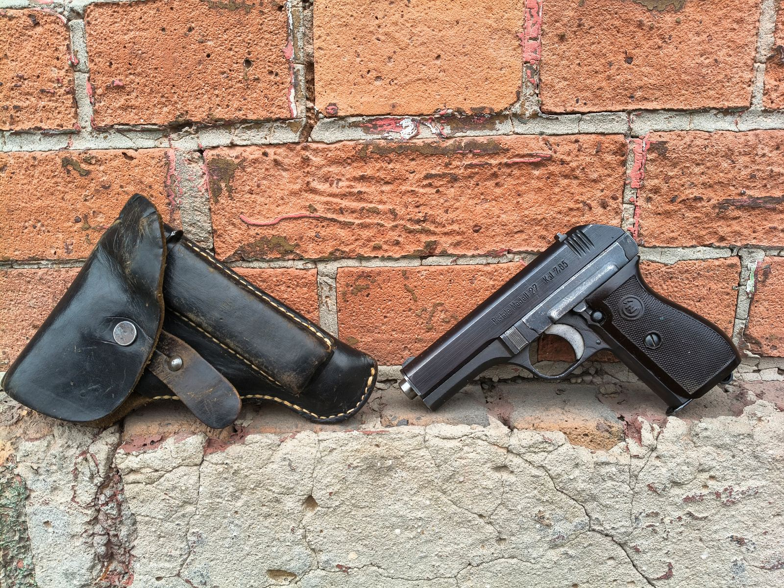 CZ27 kal 7,65 Browning WEHRMACHT 2 magazynki + kabura