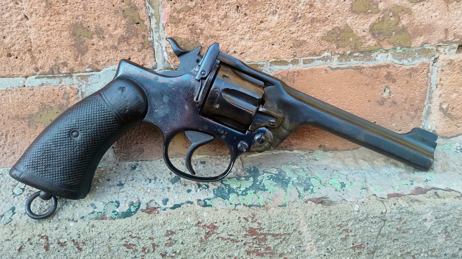Enfield No2 Mark 1 kal. 38 S&W 1934r Royal Air Force