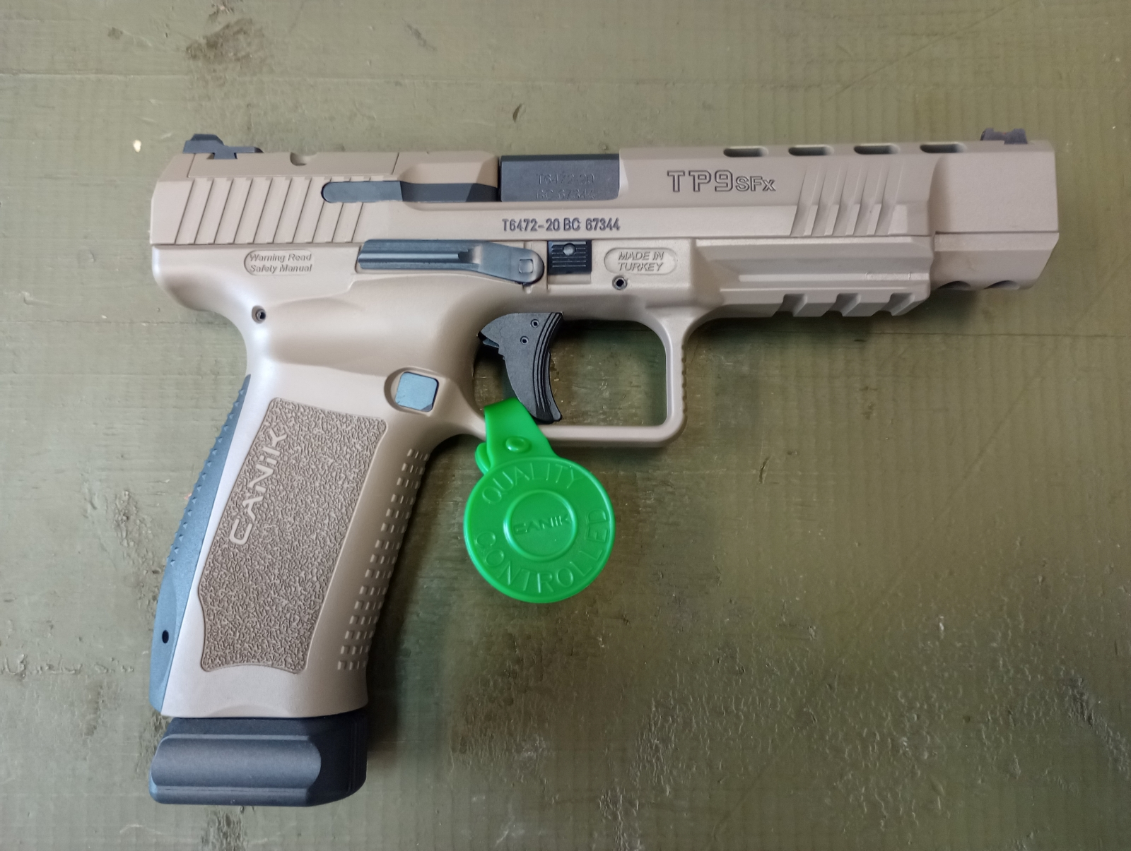 Canic TP9 SFX MOD.2, FDE (SLIDE&FRAME) 9x19