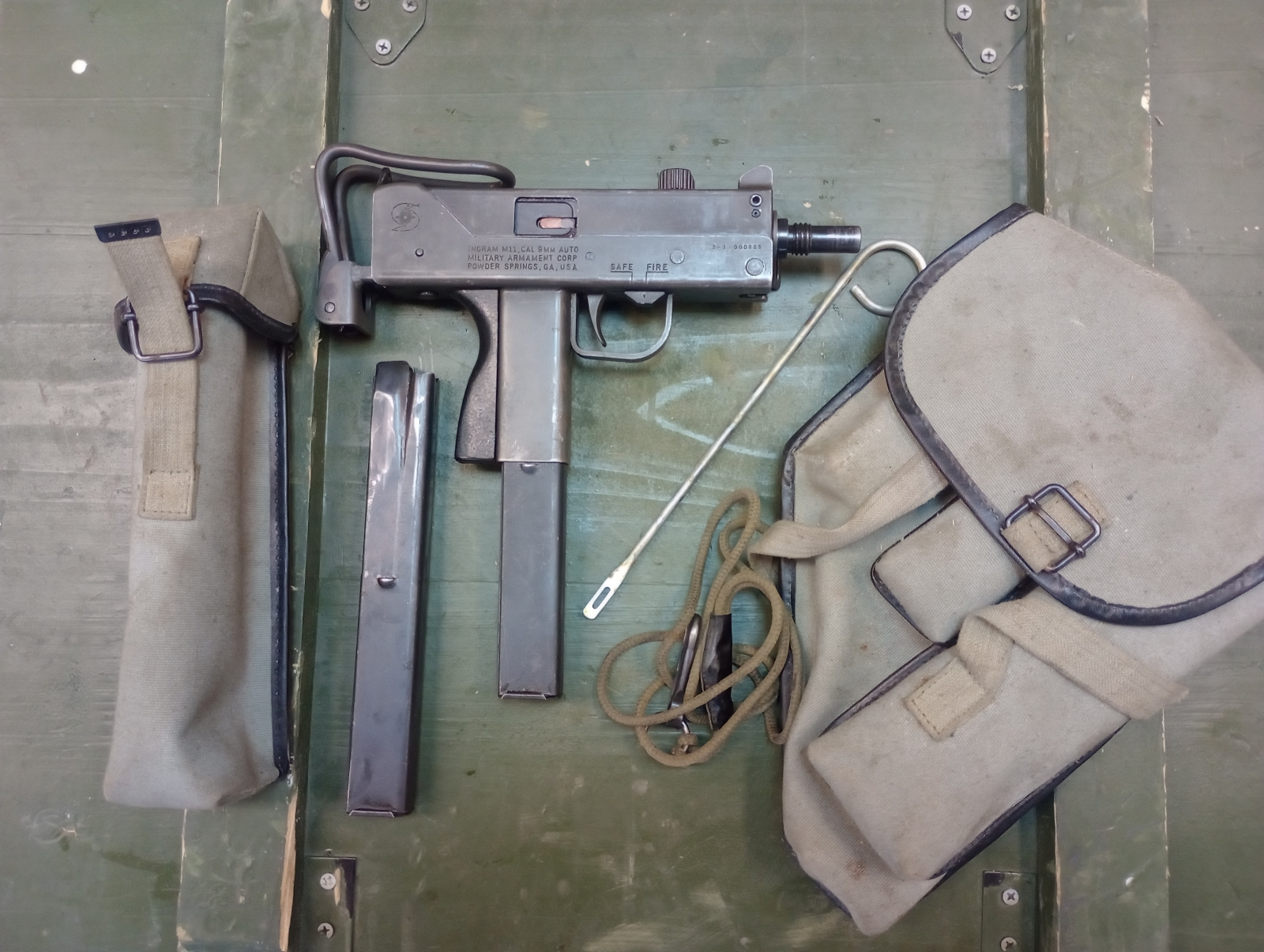 Ingram MAC 11 kal. 9x17mm - semi-auto - DOSTĘPNE OD RĘKI