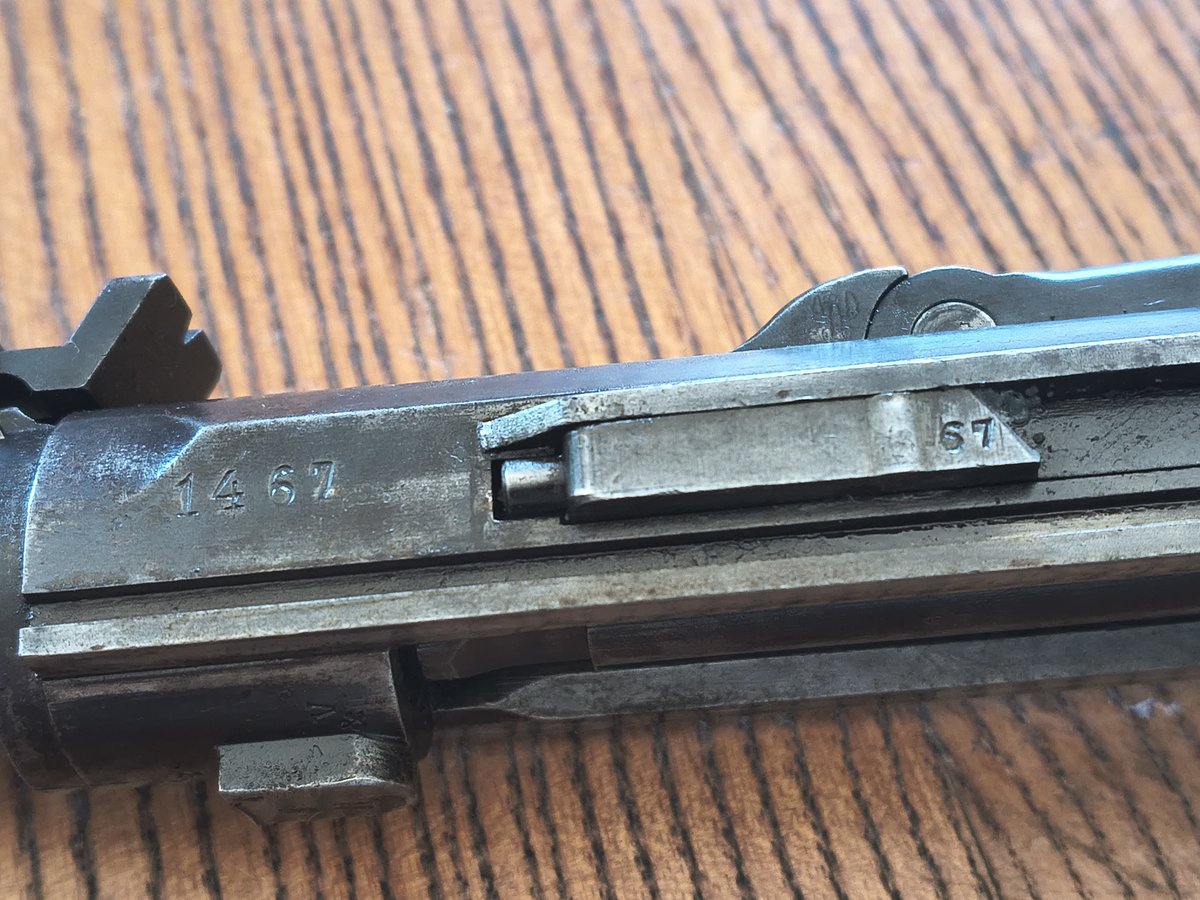 Luger P08 Lange (Artillerie) 9x19 DWM 1917 zgodny - KOMIS