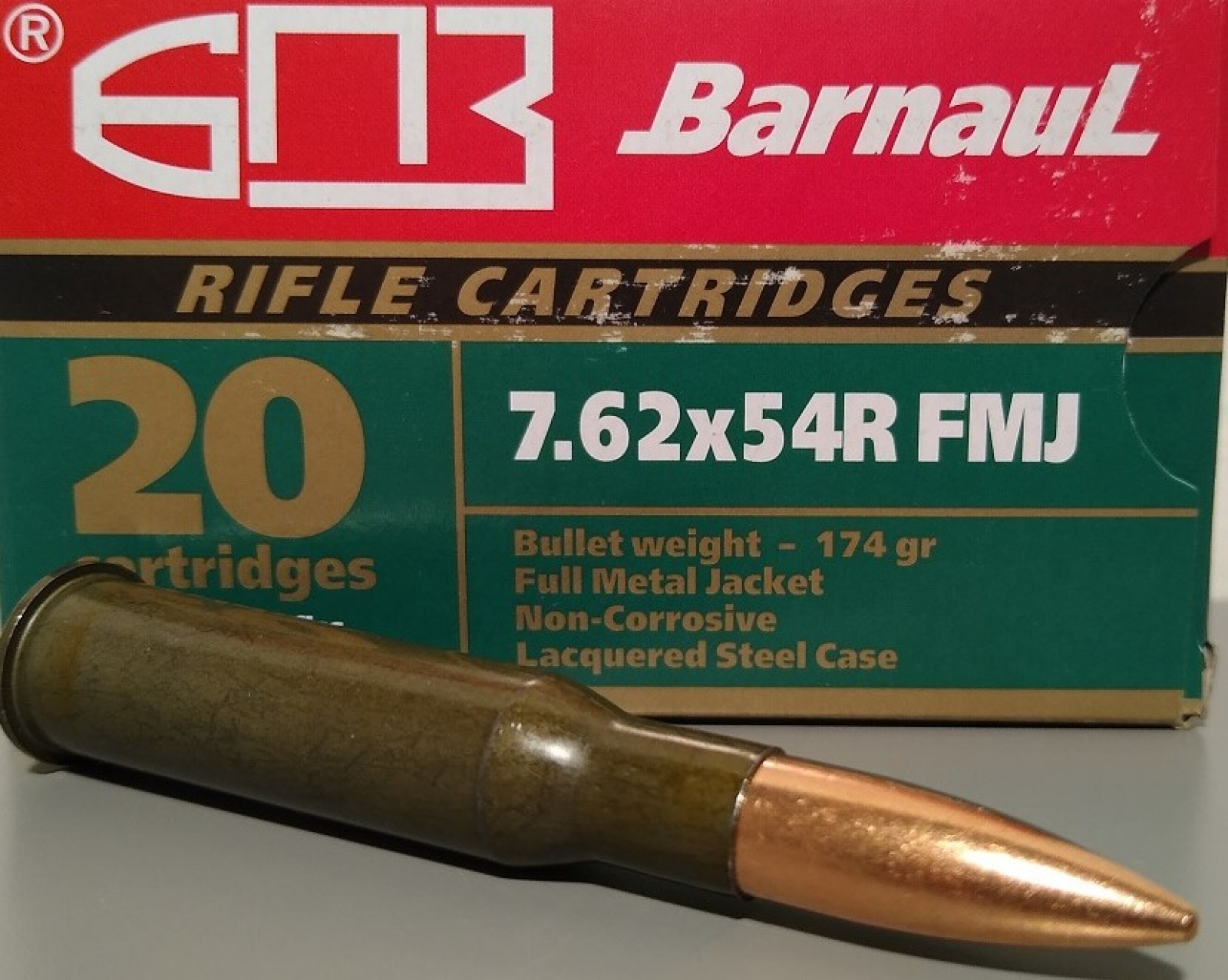 7,62x54R FMJ Barnaul
