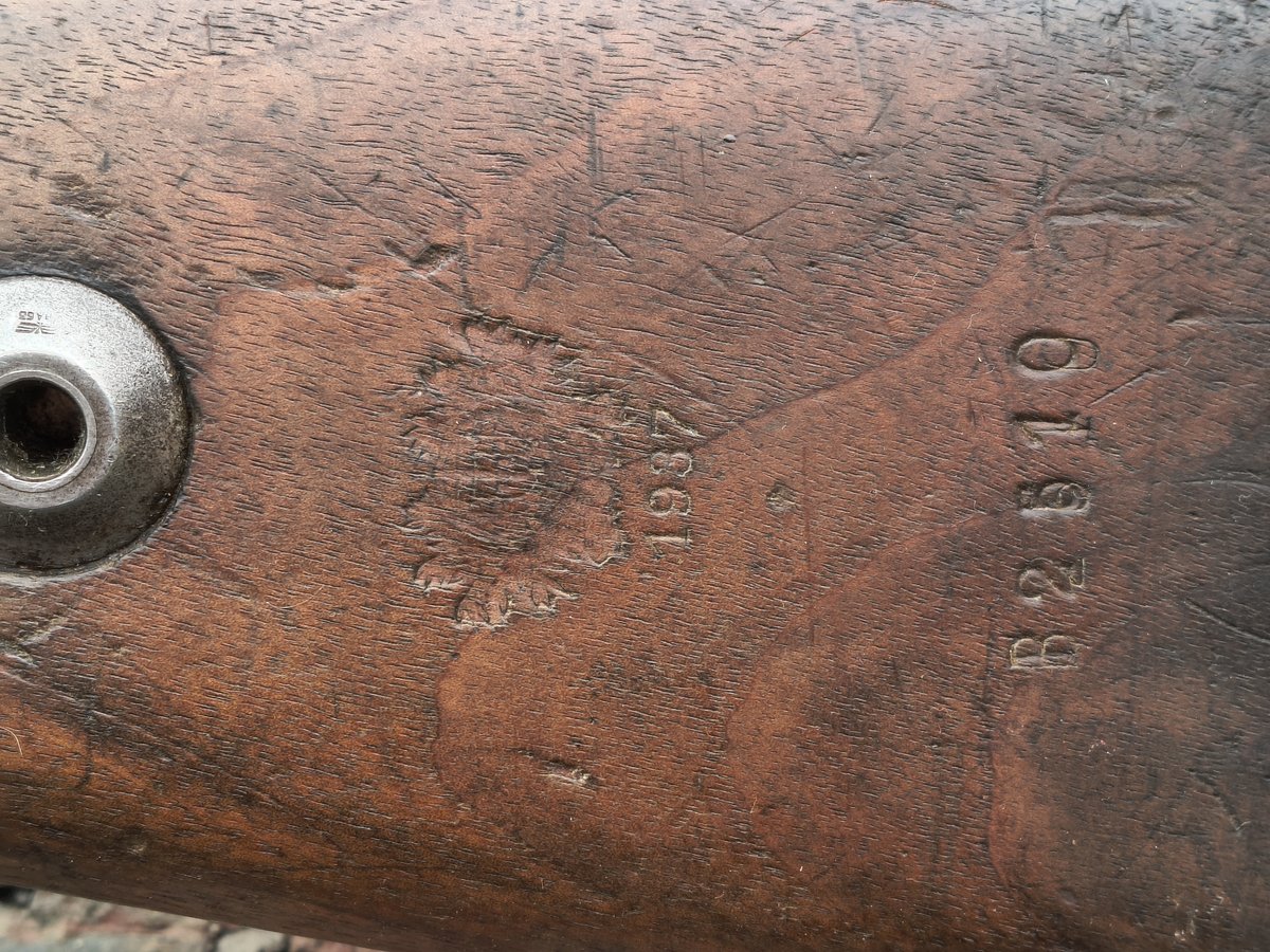 Mauser 98k S/42 1937r PORTUGALIA - ZGODNY!