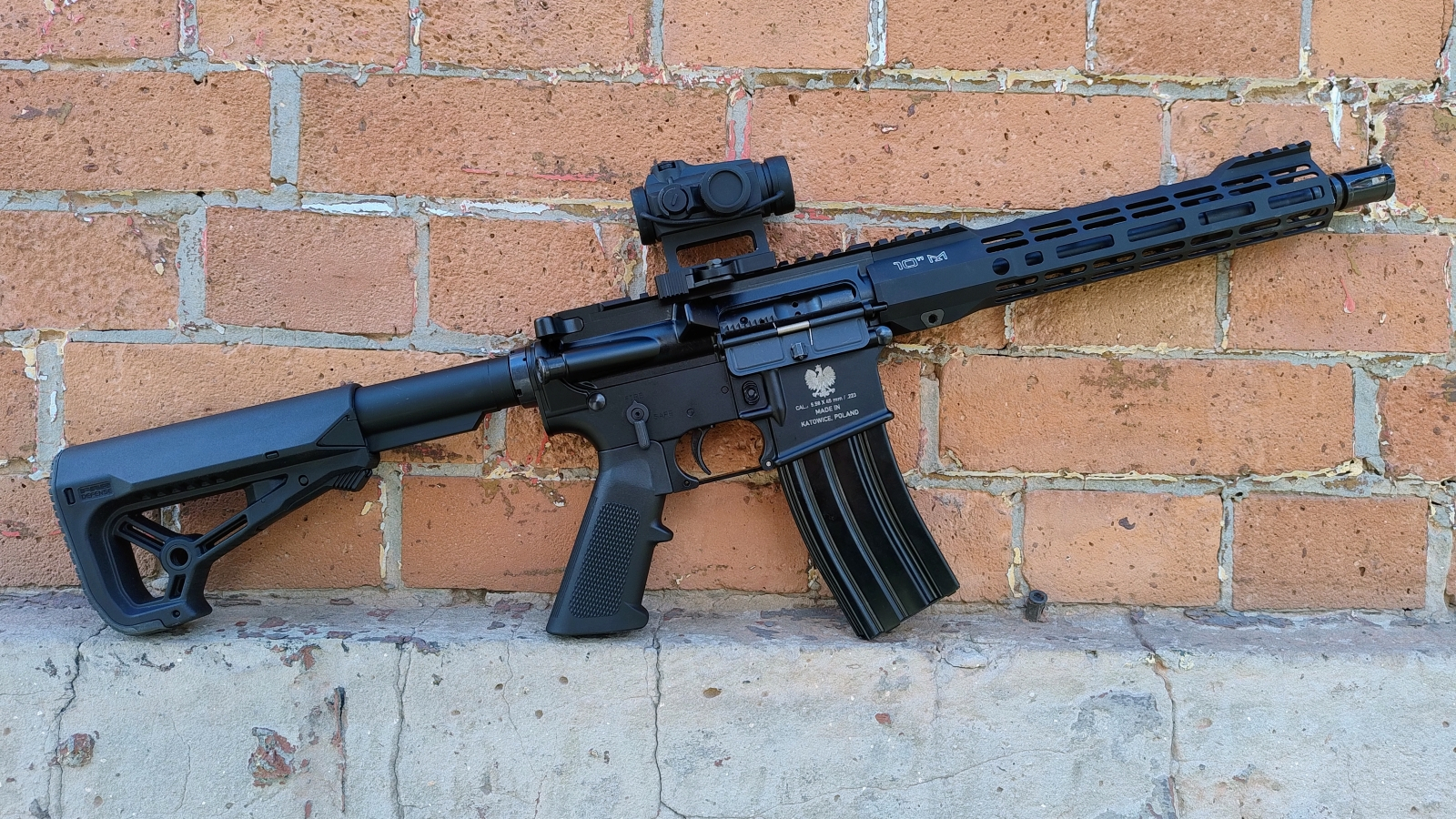 Carbine 15 by Hans 5,56/.223 lufa 10,5" full komplet plus ammo