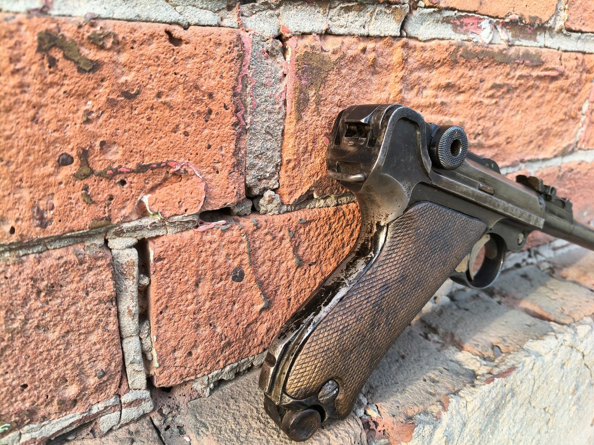 Lange Pistole 08 (P08 Artyleryjski) kal. 9x19 DWM 1915r- KOMIS