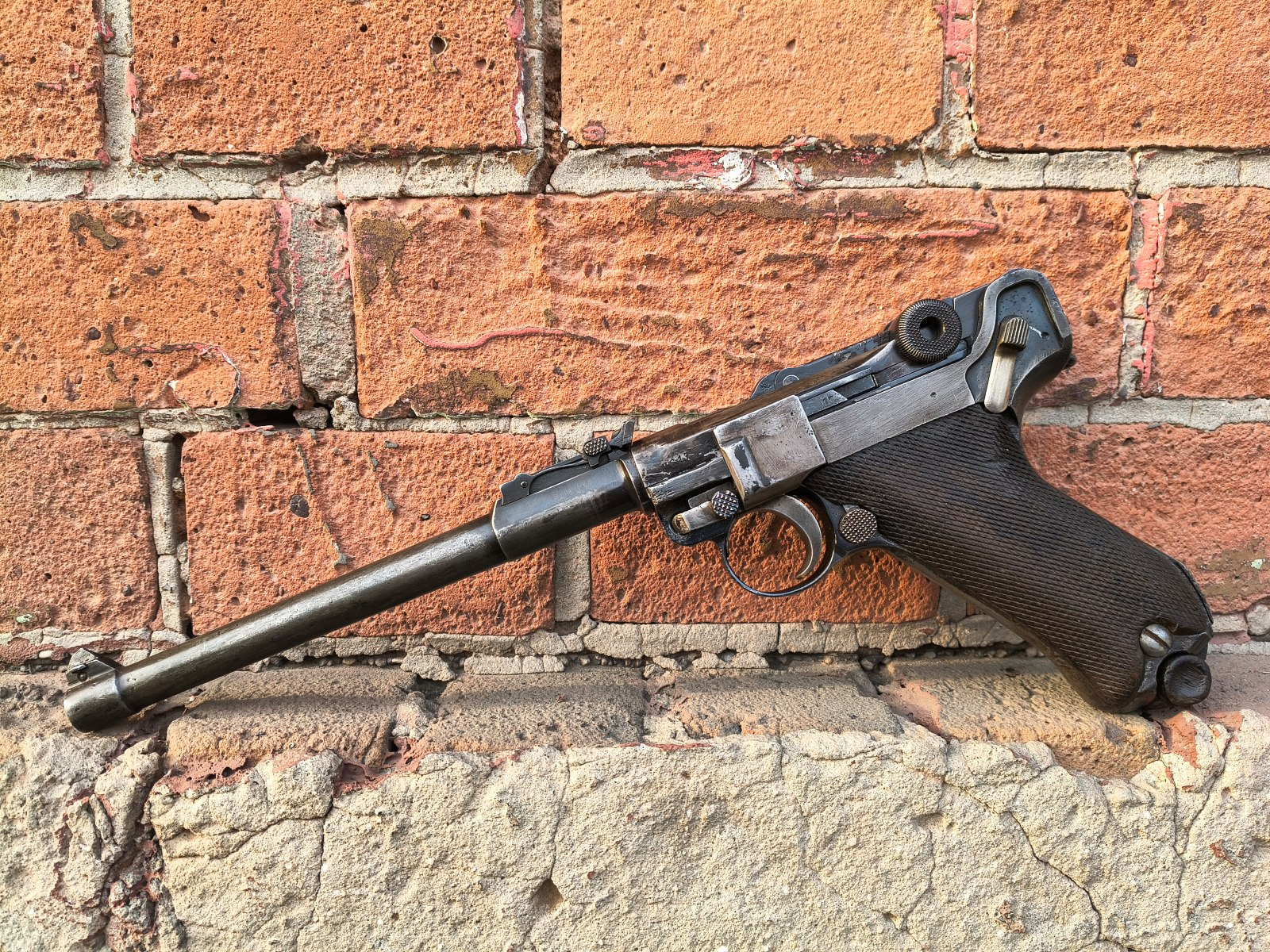 Lange Pistole 08 (P08 Artyleryjski) kal. 9x19 DWM 1915r- KOMIS