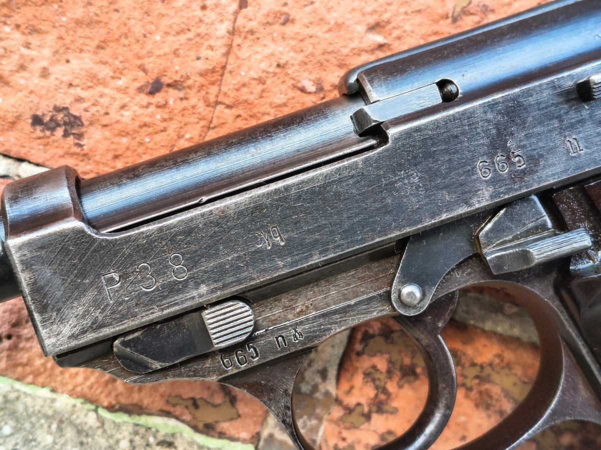 Walther P38 kal. 9x19 cyq Spreewerk marzec 1944 ZGODNY - PRYWATA PRYWACIORZA
