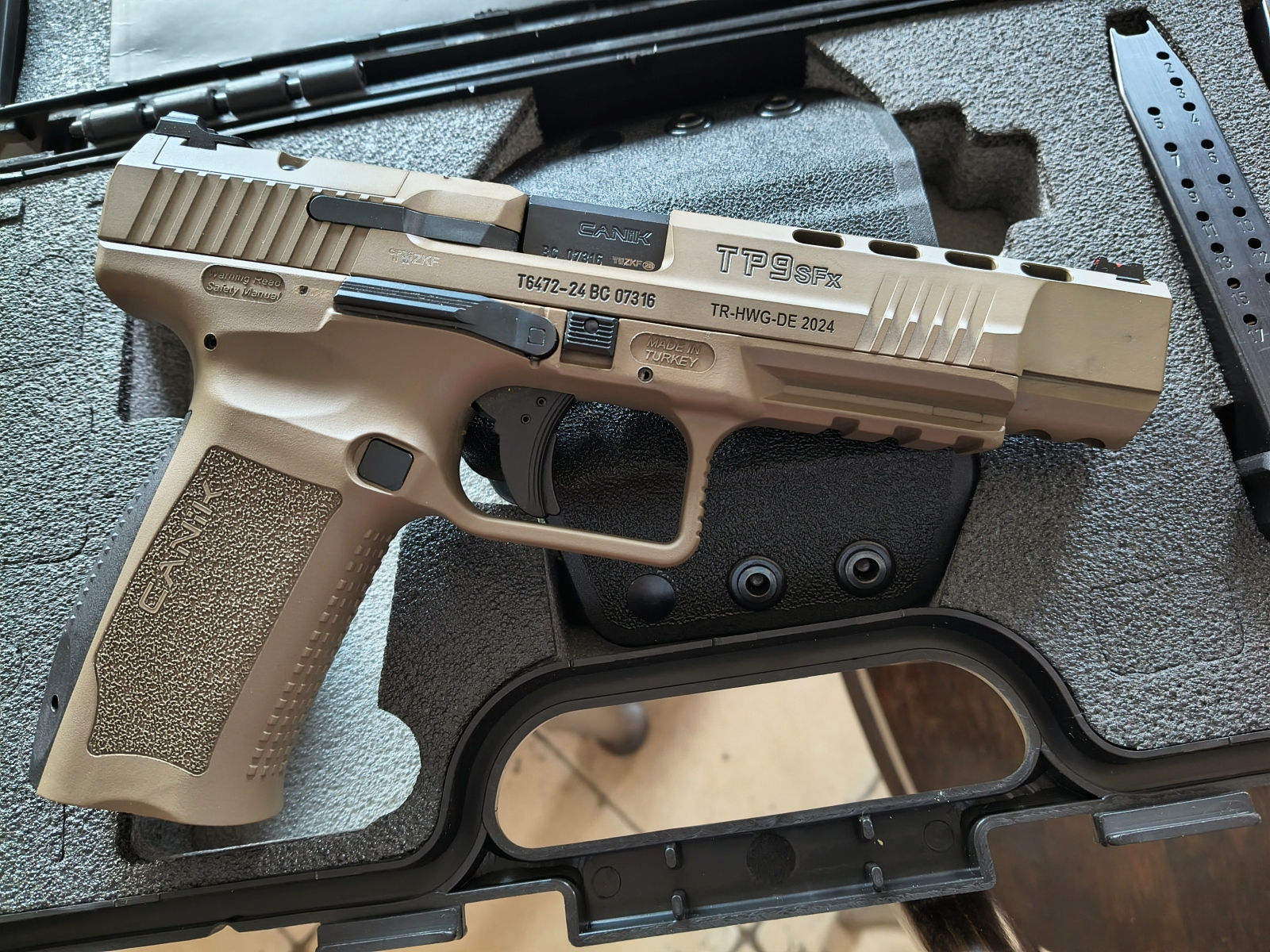 Canik TP9 SFX MOD. 2, Patriot Brown 9x19 - KOMIS
