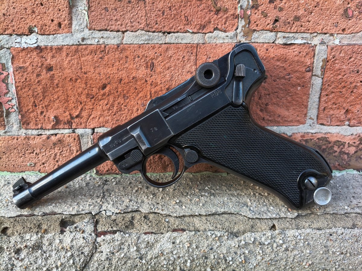 Luger P08 9x19 byf 41 Mauser 1941 "Czarna Wdowa) 5878